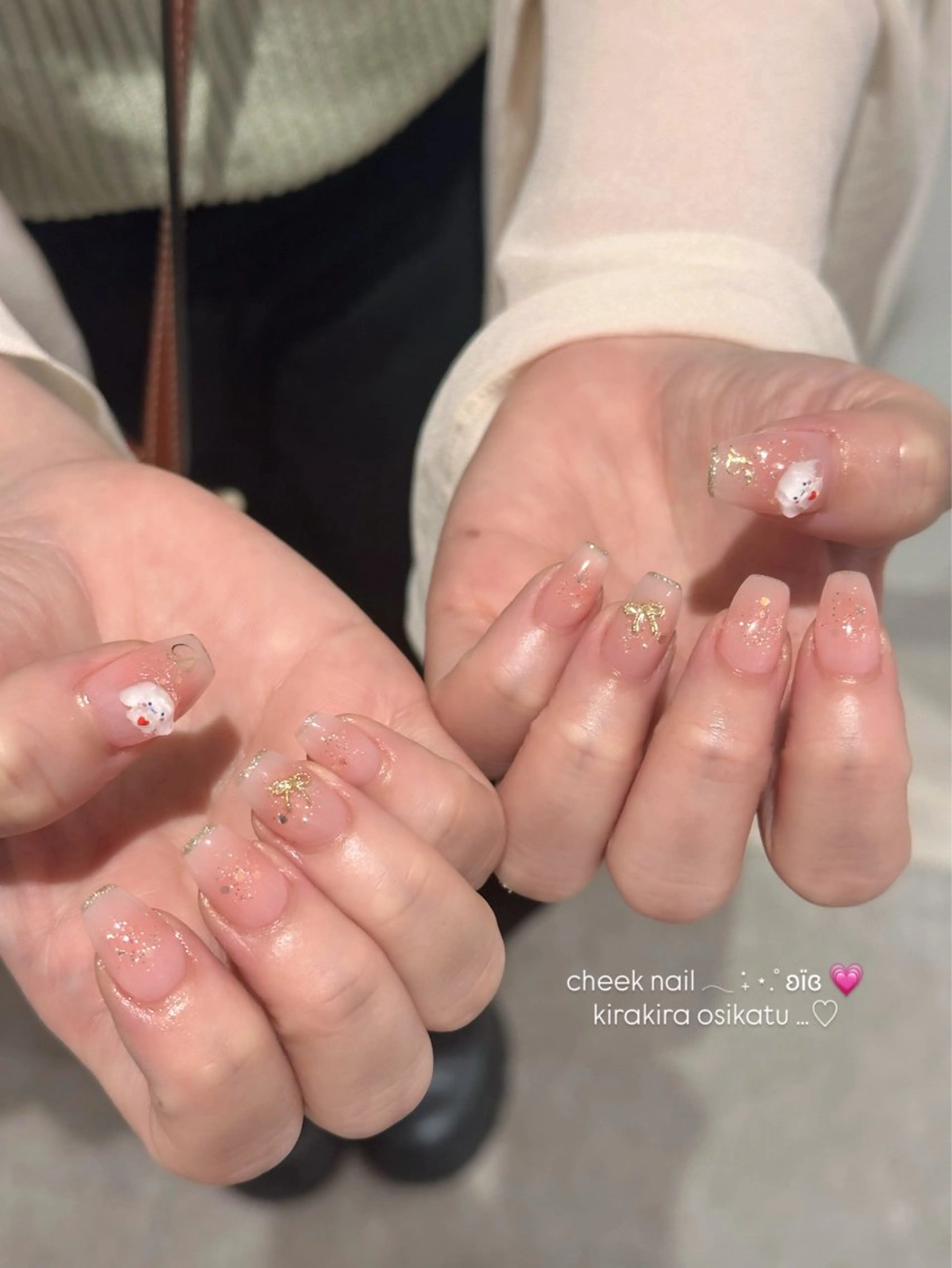 ネイル ハンドネイル 韓国𝐧𝐚𝐢𝐥 🇰🇷🤍コガヤマのネイルデザイン