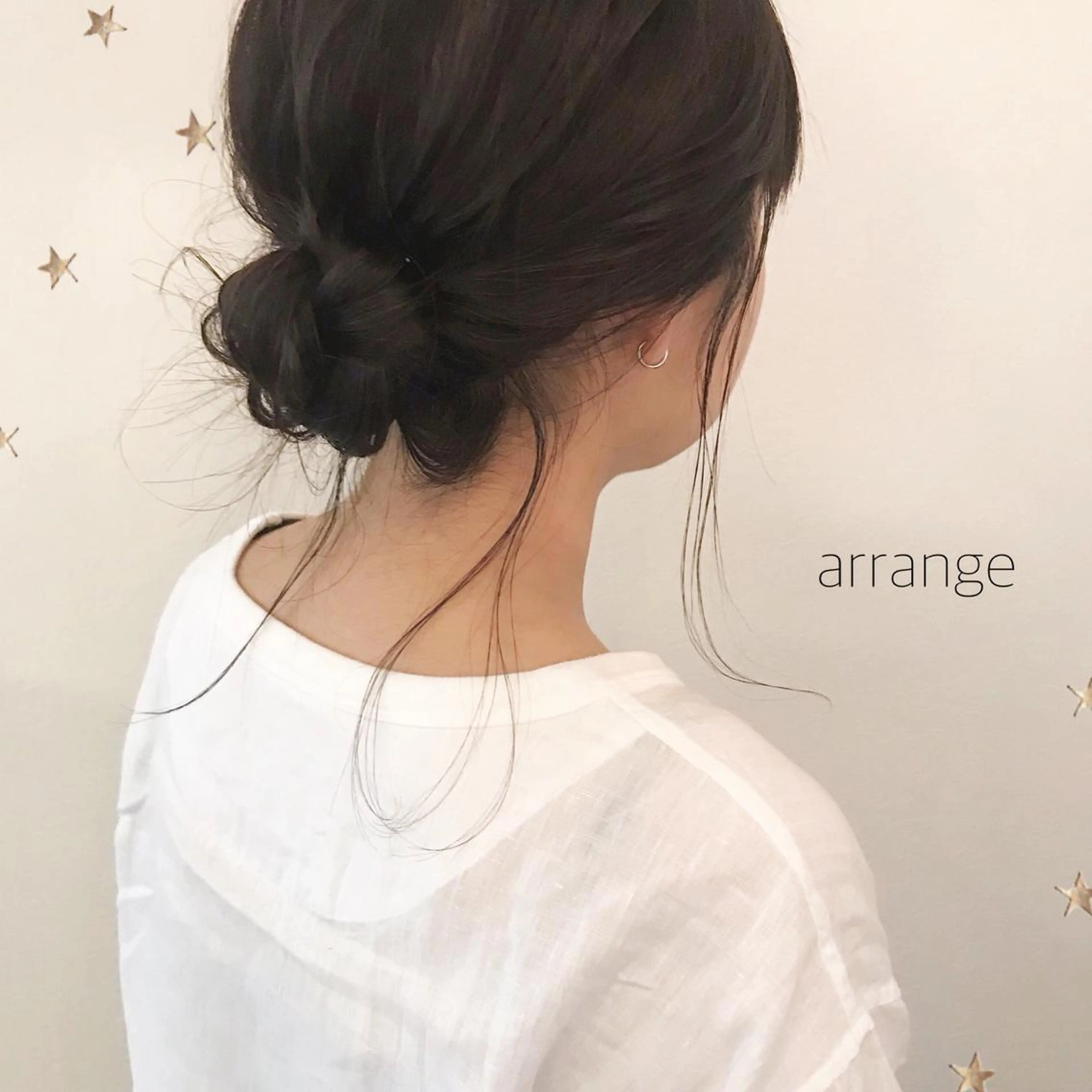 ミディアム ヘアアレンジ salon AKIRA所属・市川 千夏のヘアスタイル