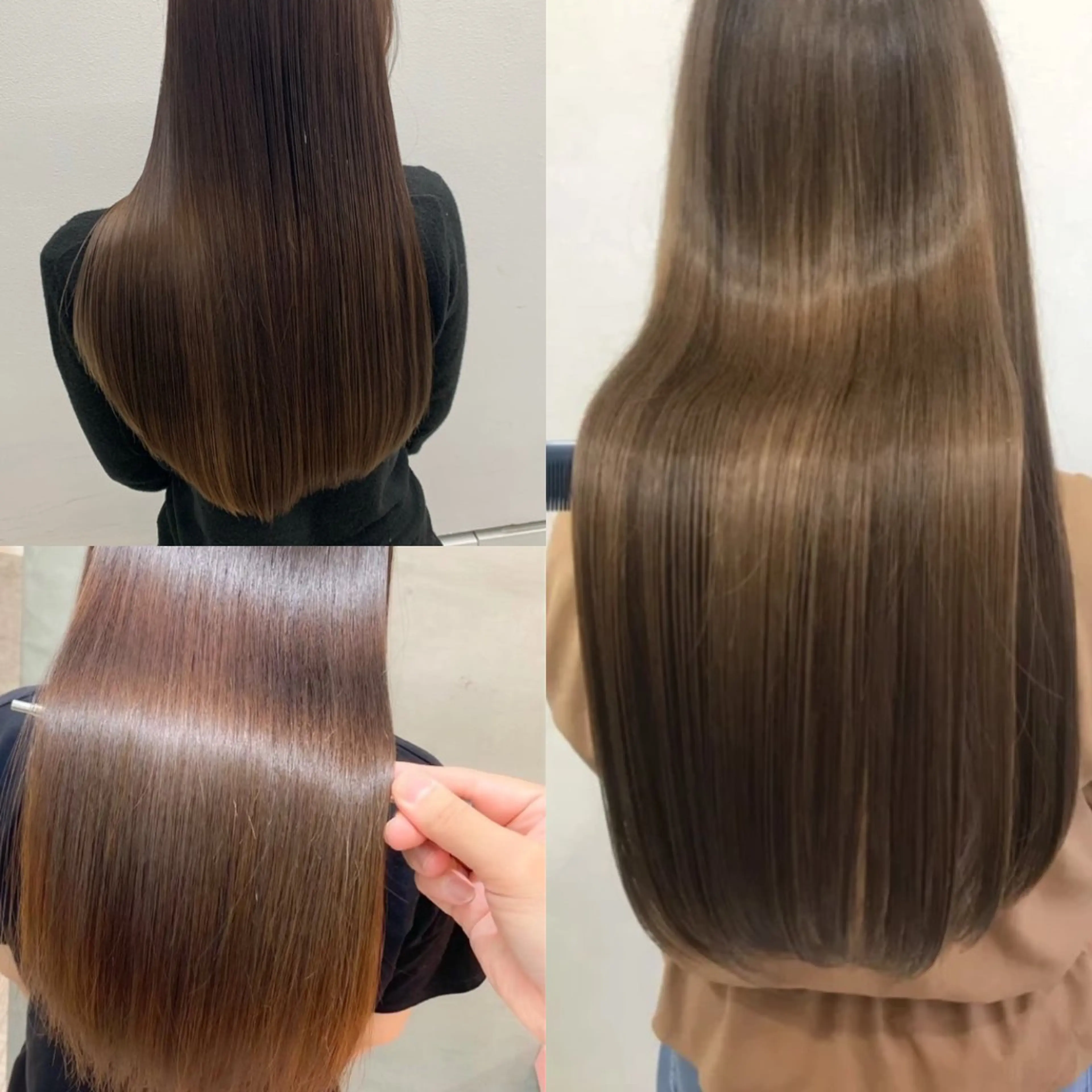 ロング 髪質改善 縮毛矯正 カット 縮毛矯正 トリートメント LaCARO所属・市橋 永吉のヘアスタイル