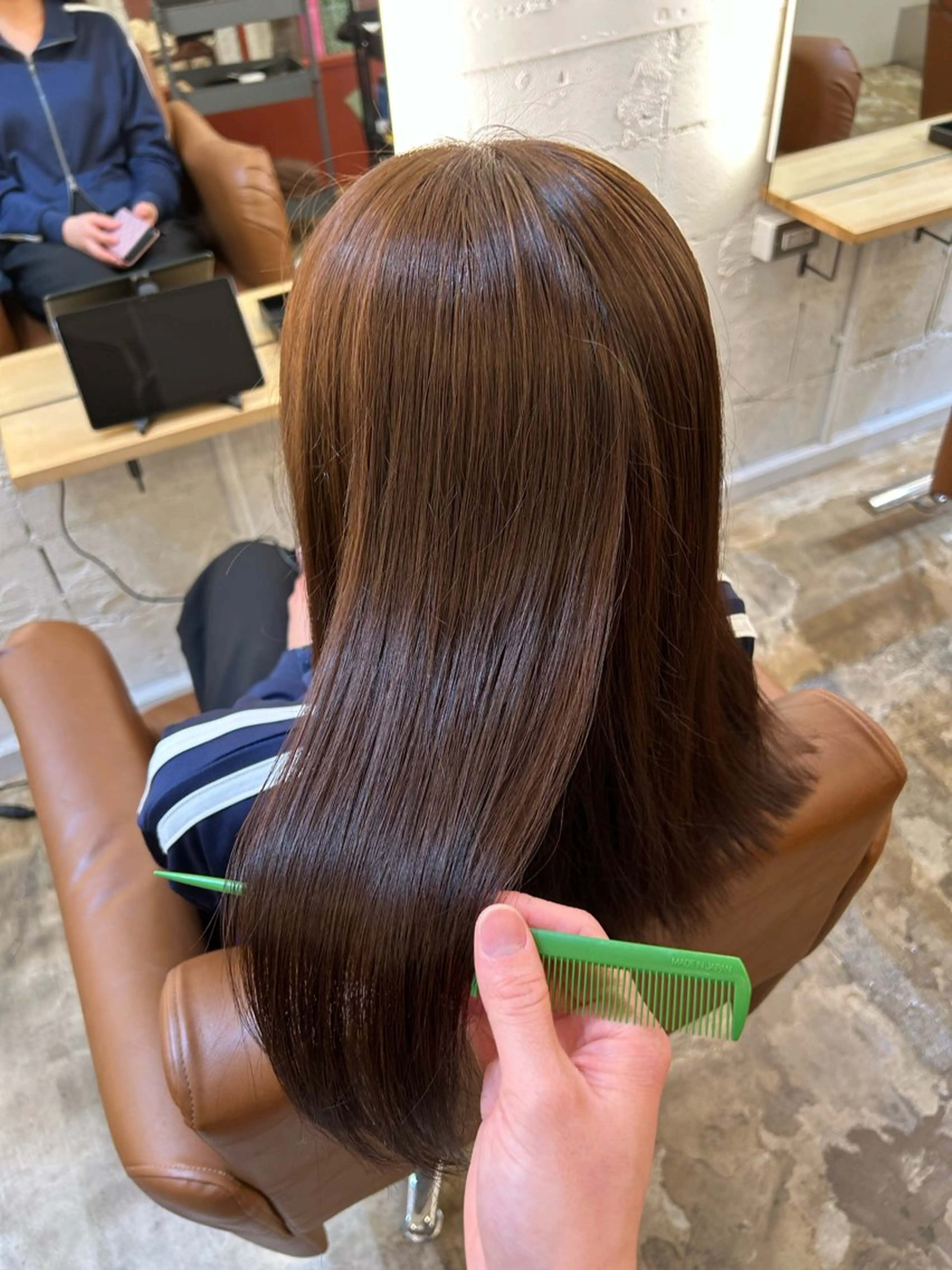 カラー ヘアカラー AMBERGLEAM Hair&Cloth Yoga所属・Ryo☘縮毛矯正/ メンズ/ブリーチ/のヘアスタイル