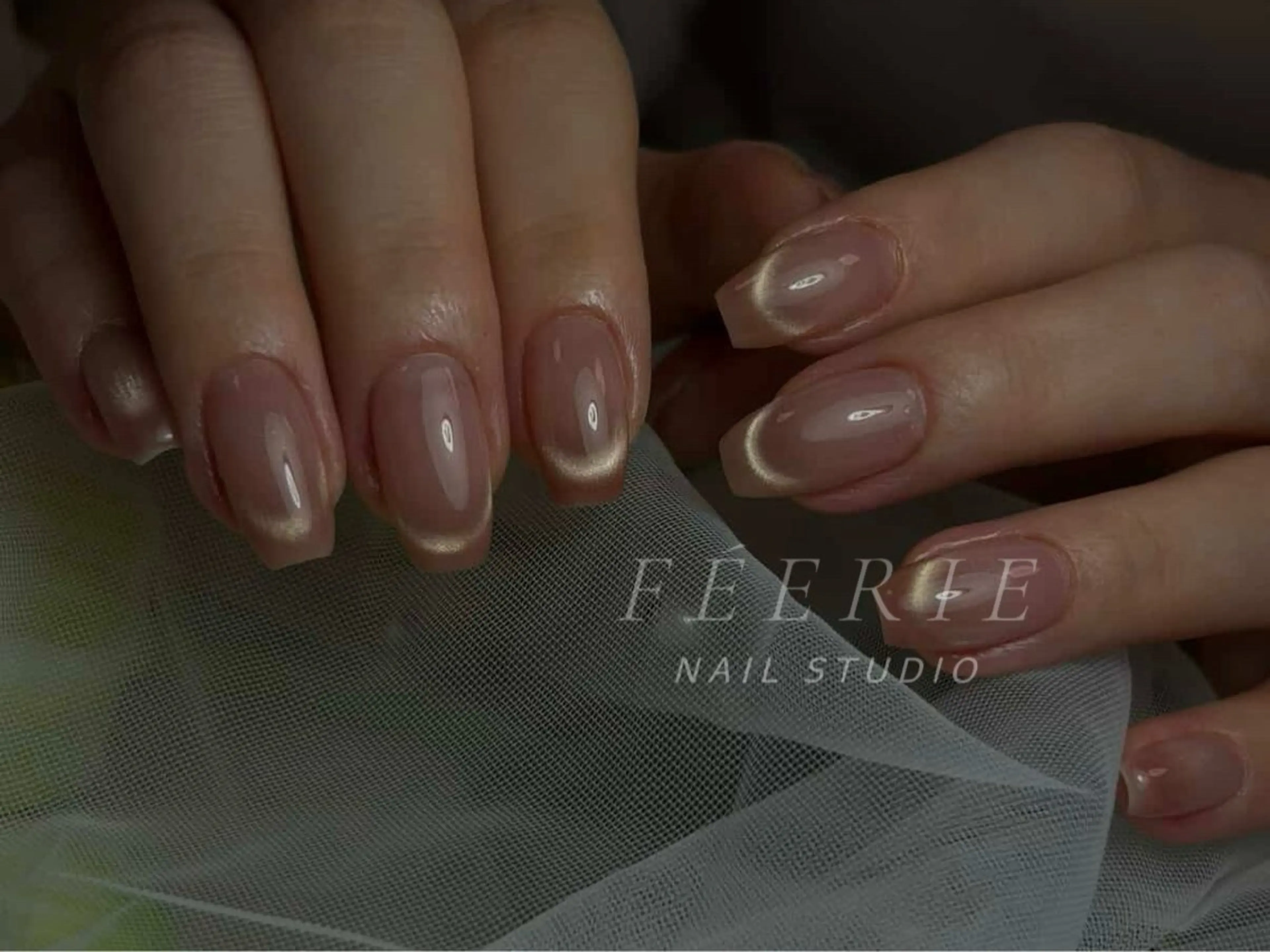 ネイル 成人式 長さ出し フットネイル フレンチネイル ジェルネイル ハンドネイル ハンドケア nail salon Feerieのネイルデザイン