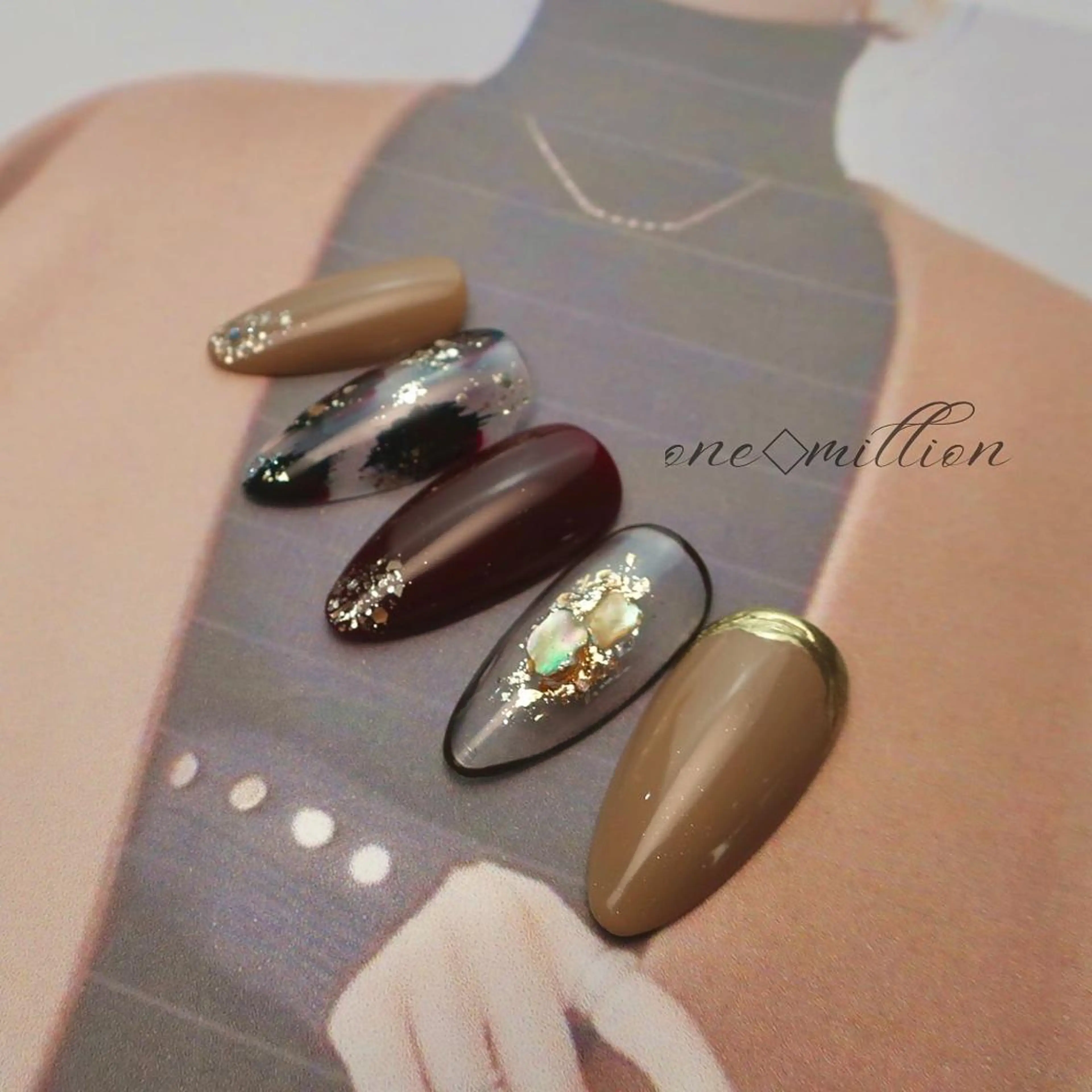 ネイル nail salon ワンミリオンのネイルデザイン