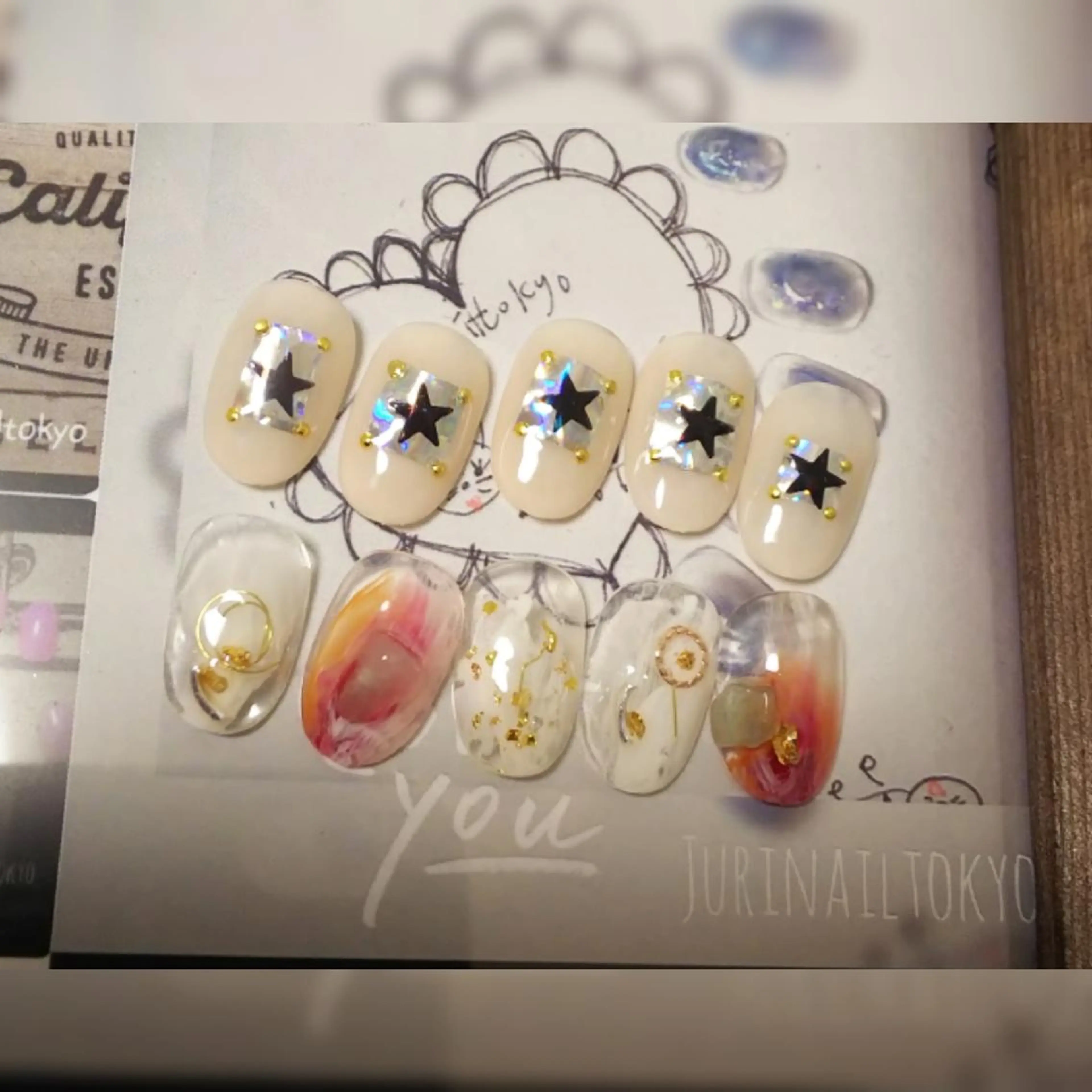 ネイル jurinailtokyo所属・jurinail tokyoのネイルデザイン