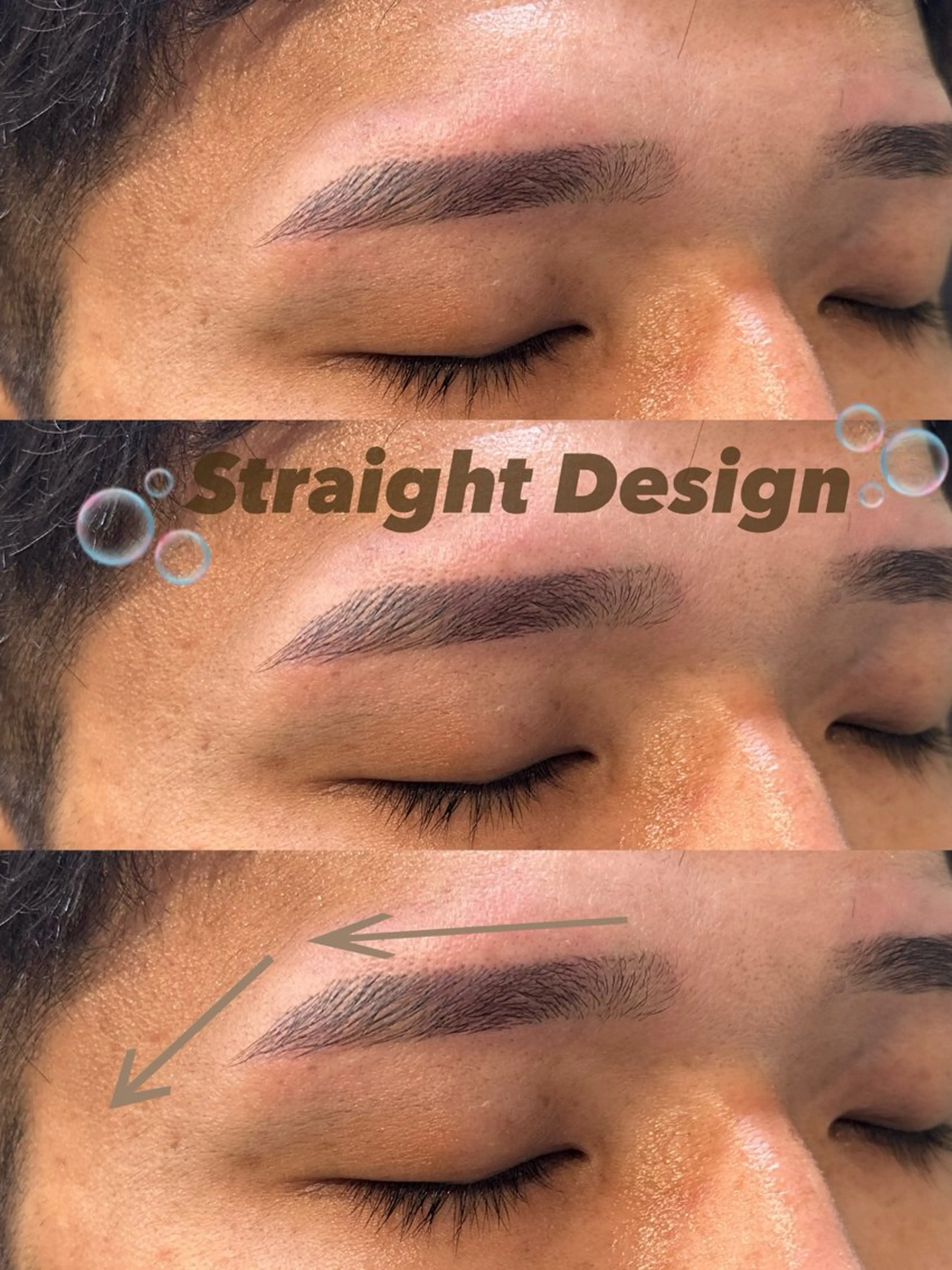 美眉スタイリング🌈✨(注意事項を必ずご確認下さい)毛量調節ありの写真