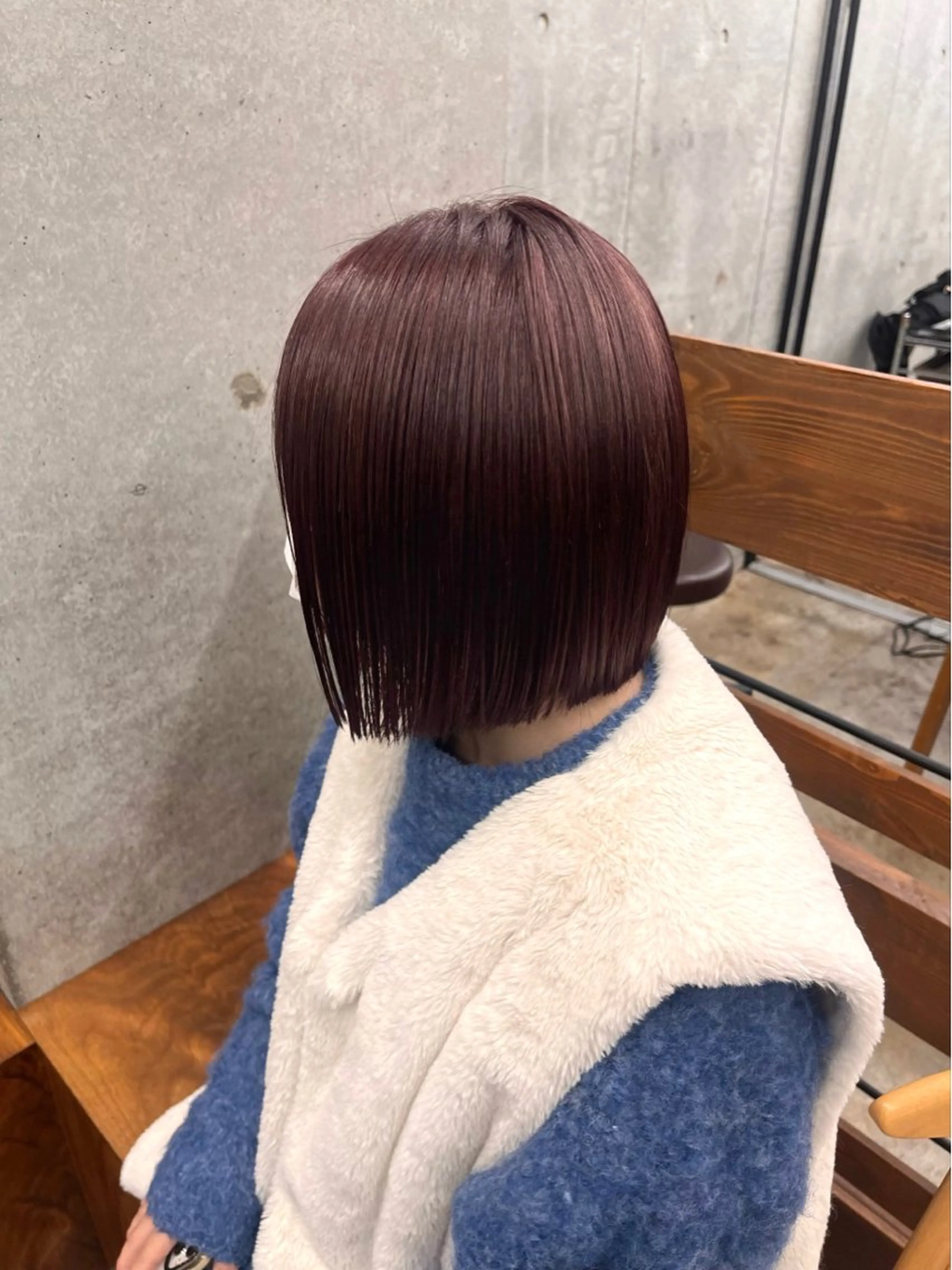 迷ったらこれ🌟💓【似合わせカット＋艶髪ワンカラー＋韓国式トリートメント】の写真