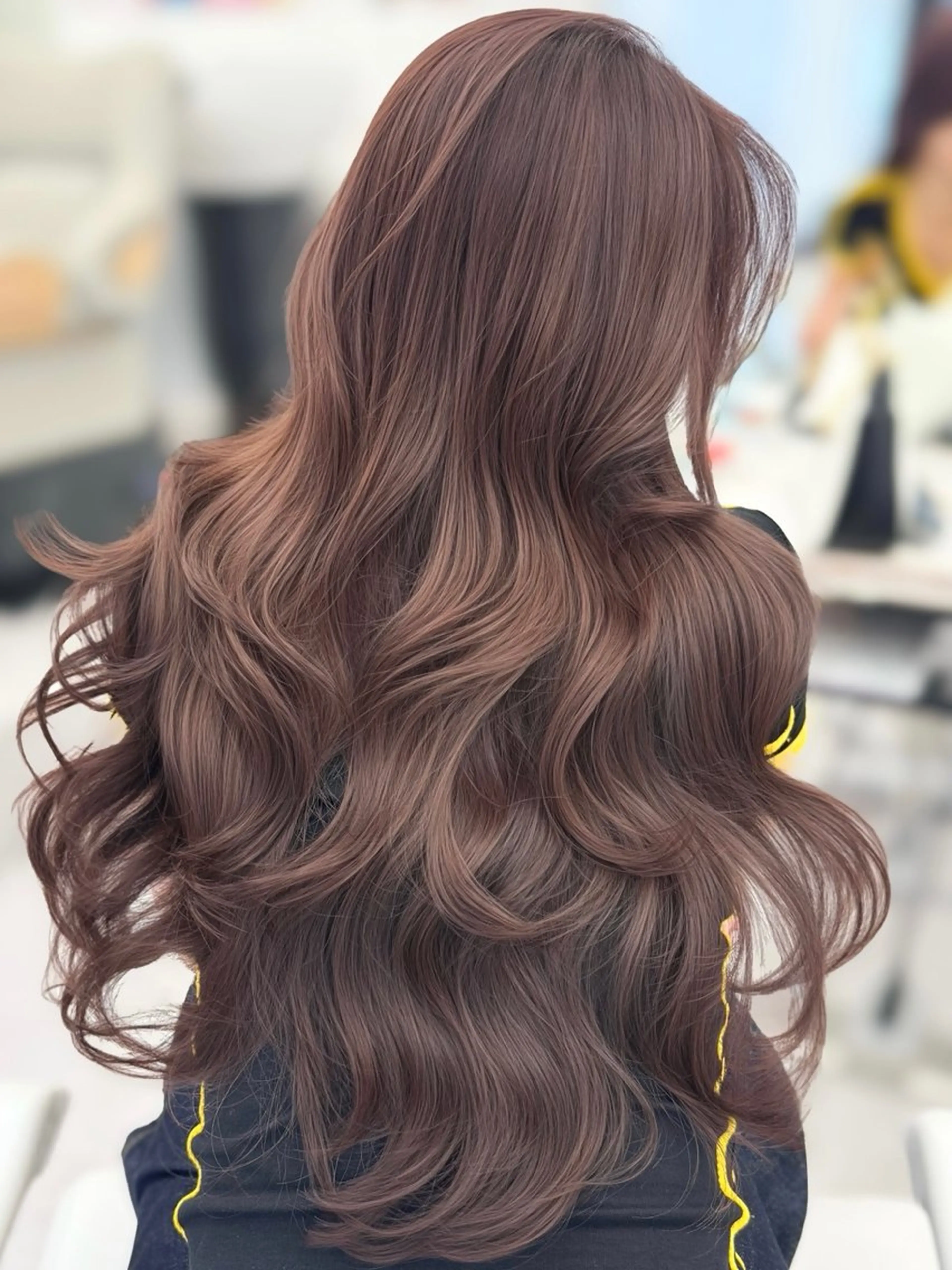 本日限定‼️埋まり次第終了　レイヤーカット+透明感カラー+外部補修トリートメント🌟の写真