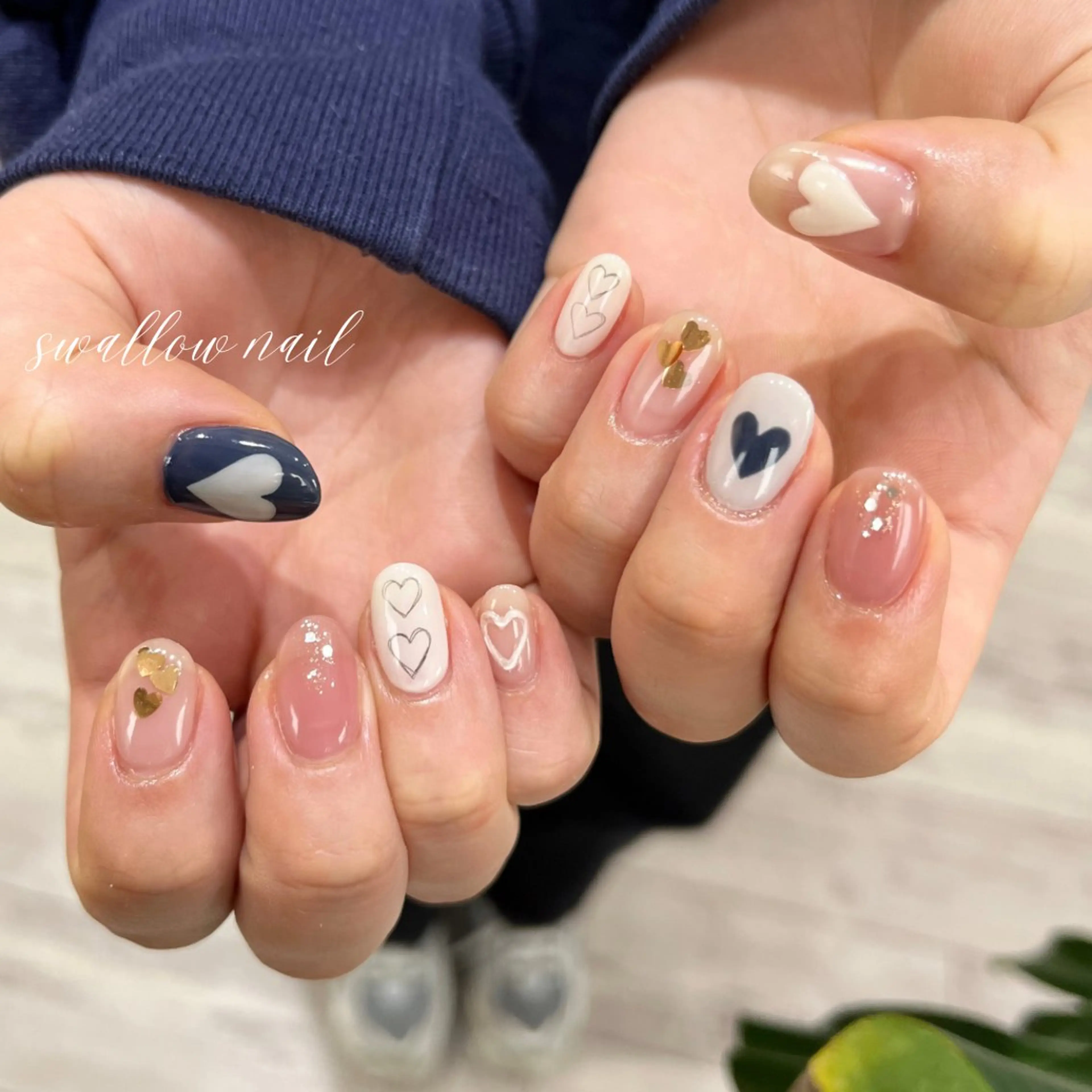 ネイル ハンドネイル swallow nail所属・スワローネイル misatoのネイルデザイン