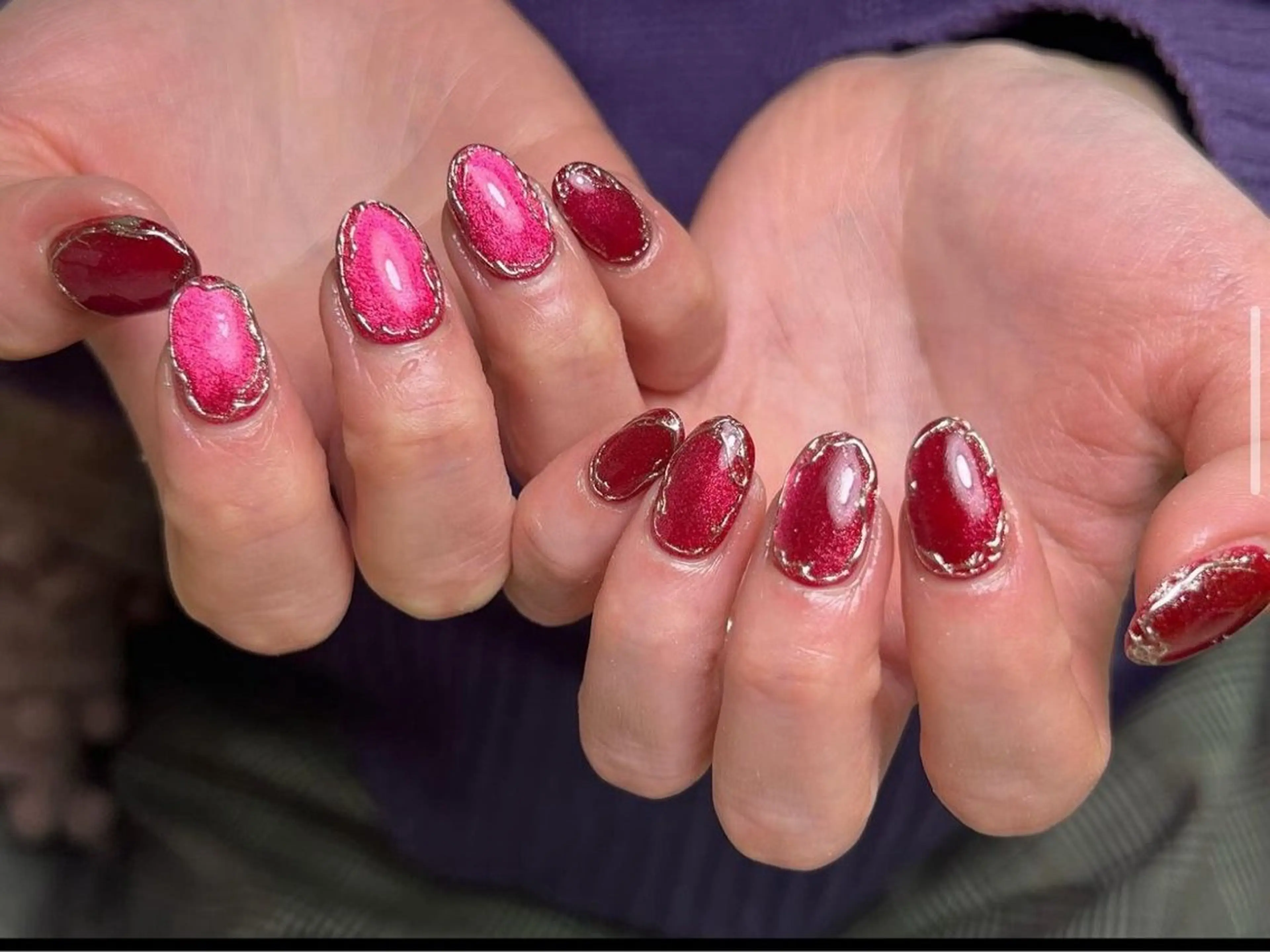 ネイル lucky nail 歌舞伎町のネイルデザイン