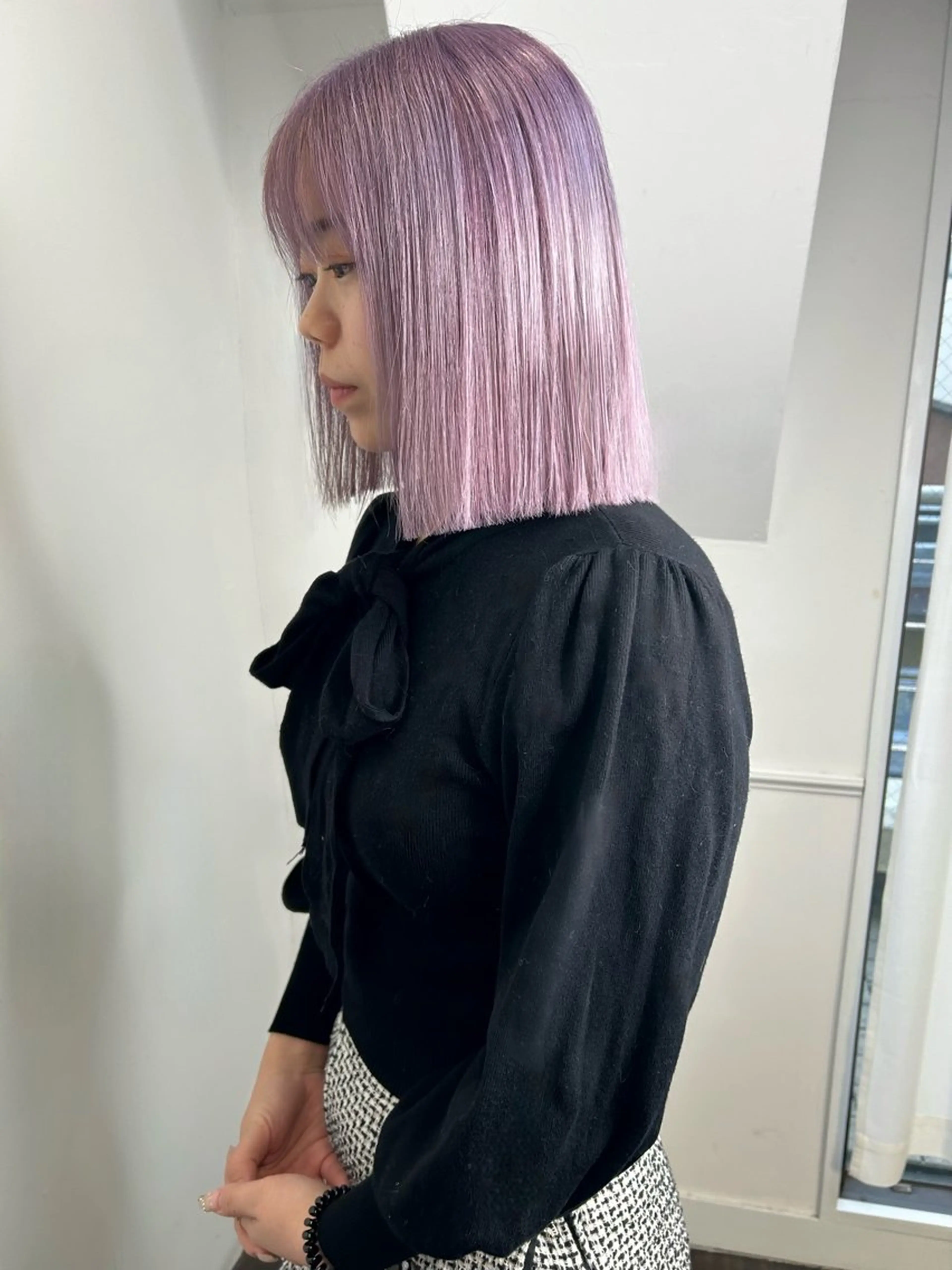 ミディアム カラー land所属・透明感カラー/レイヤ ー🌙Honokaのヘアスタイル