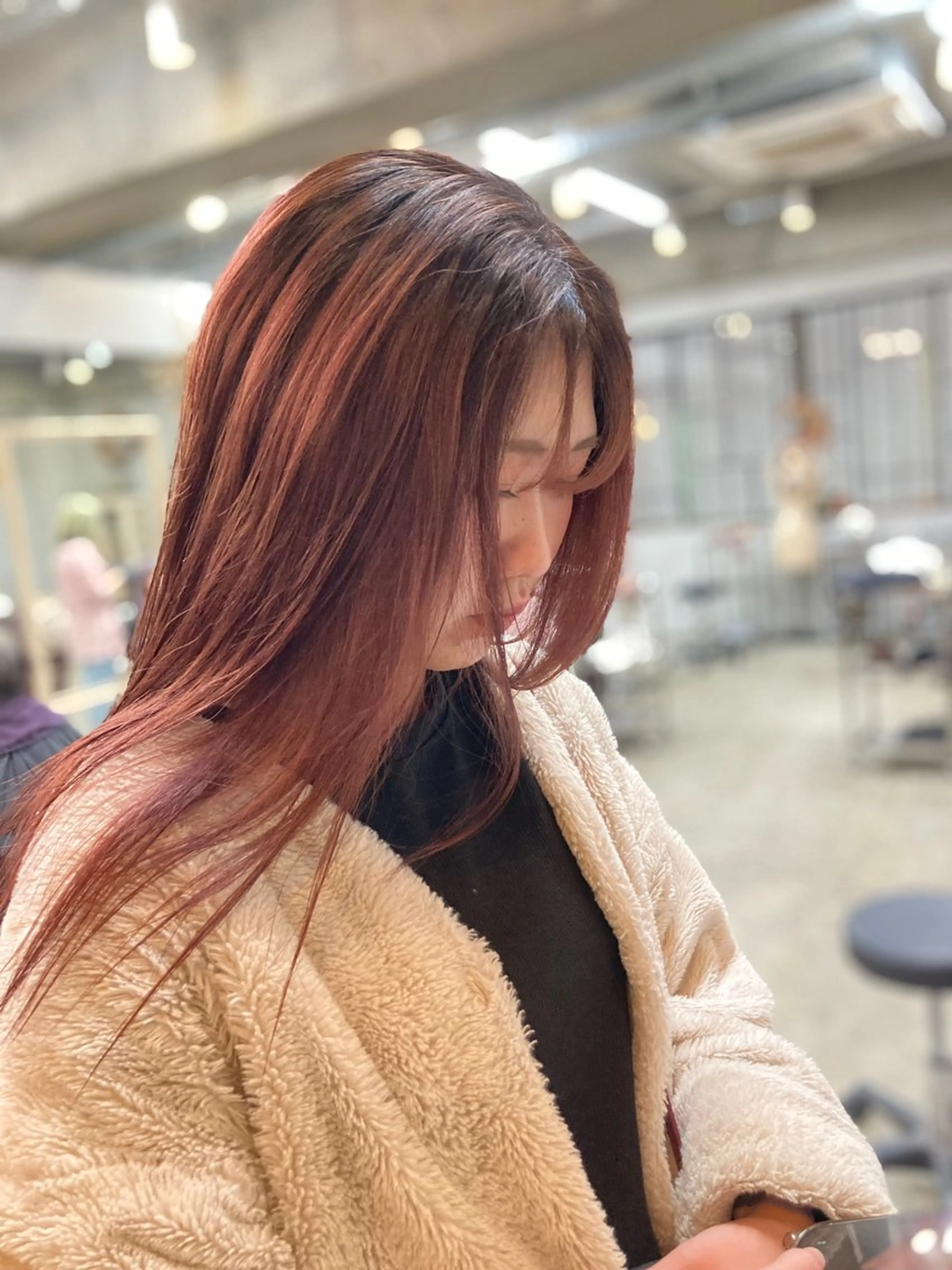 ロング カラー ピンクカラー ヘアカラー 新田龍之輔 →メンズ／派手髪のヘアスタイル