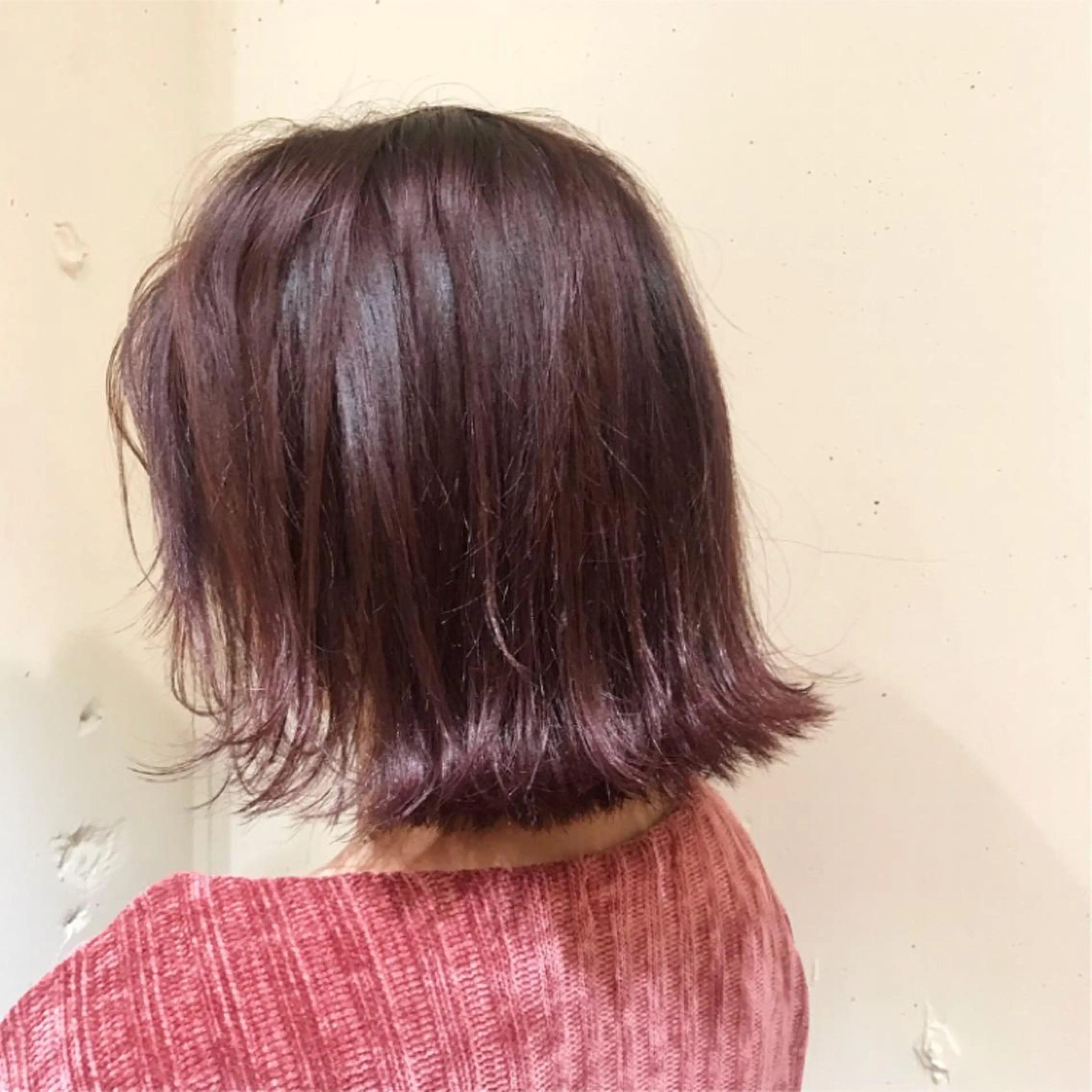 ミディアム カラー スナコザワ レナのヘアスタイル