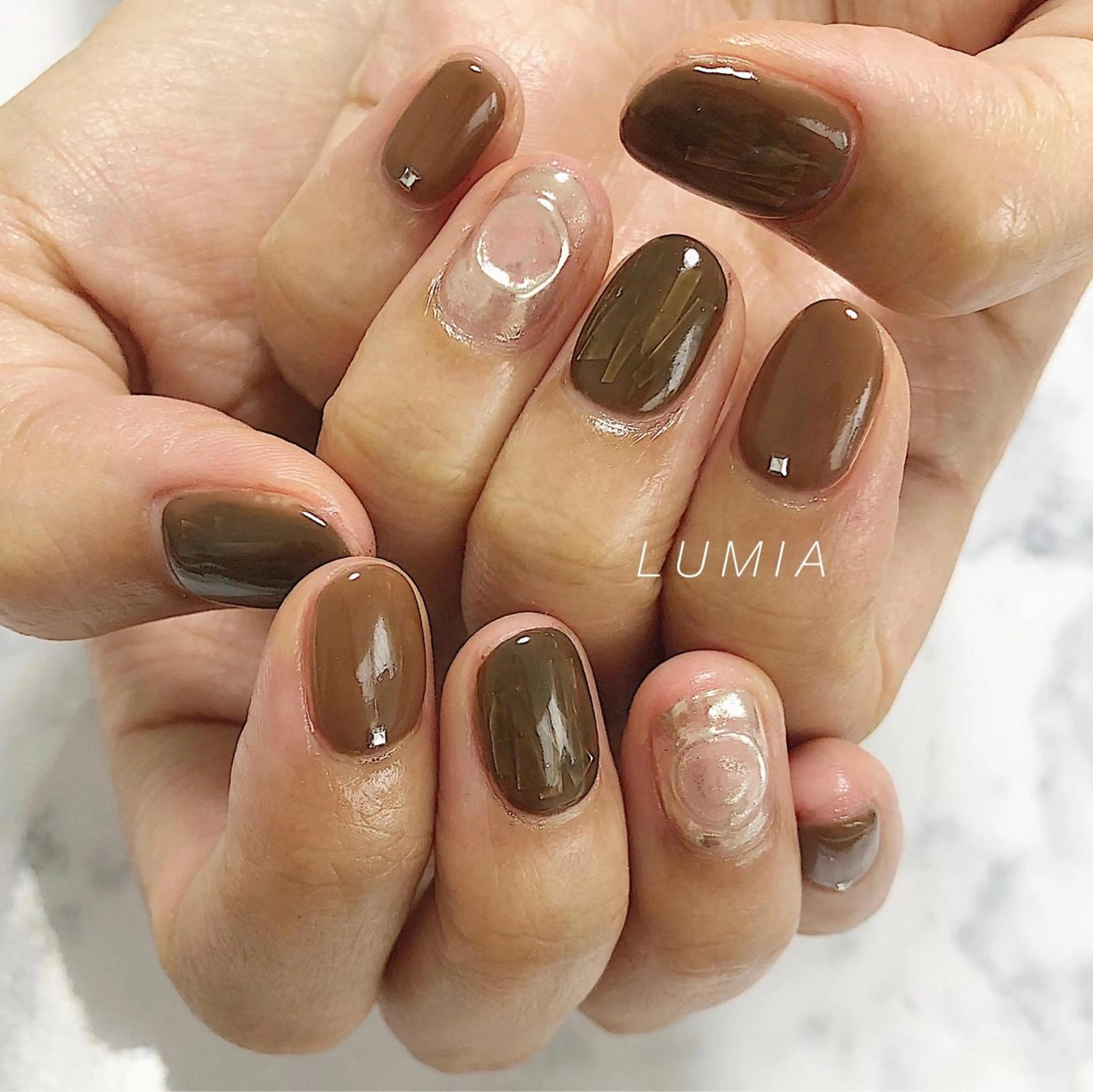 ネイル nail&eyelash Rine所属・Rine 放出 (リネ)のネイルデザイン