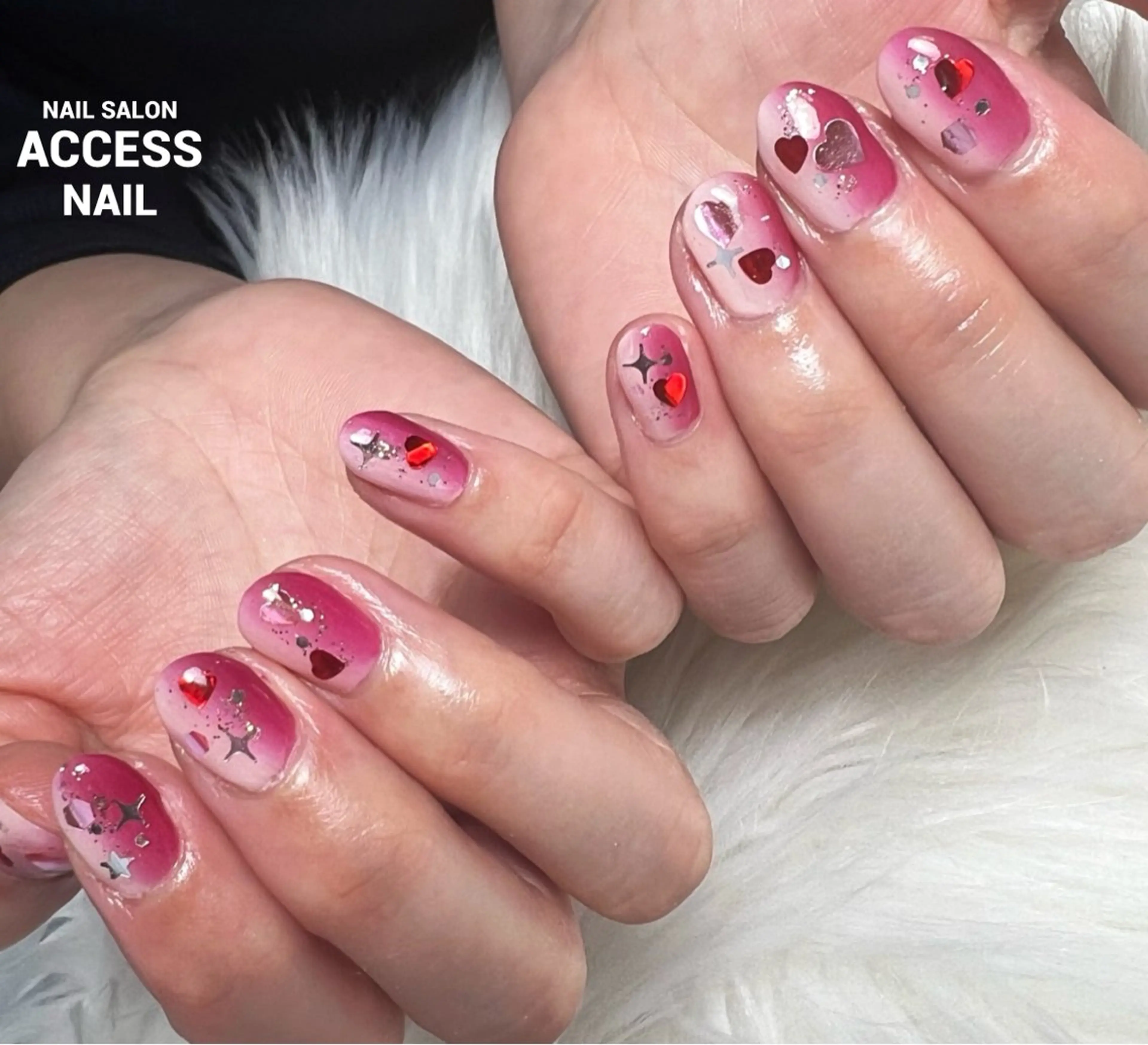 ネイル access nailのネイルデザイン