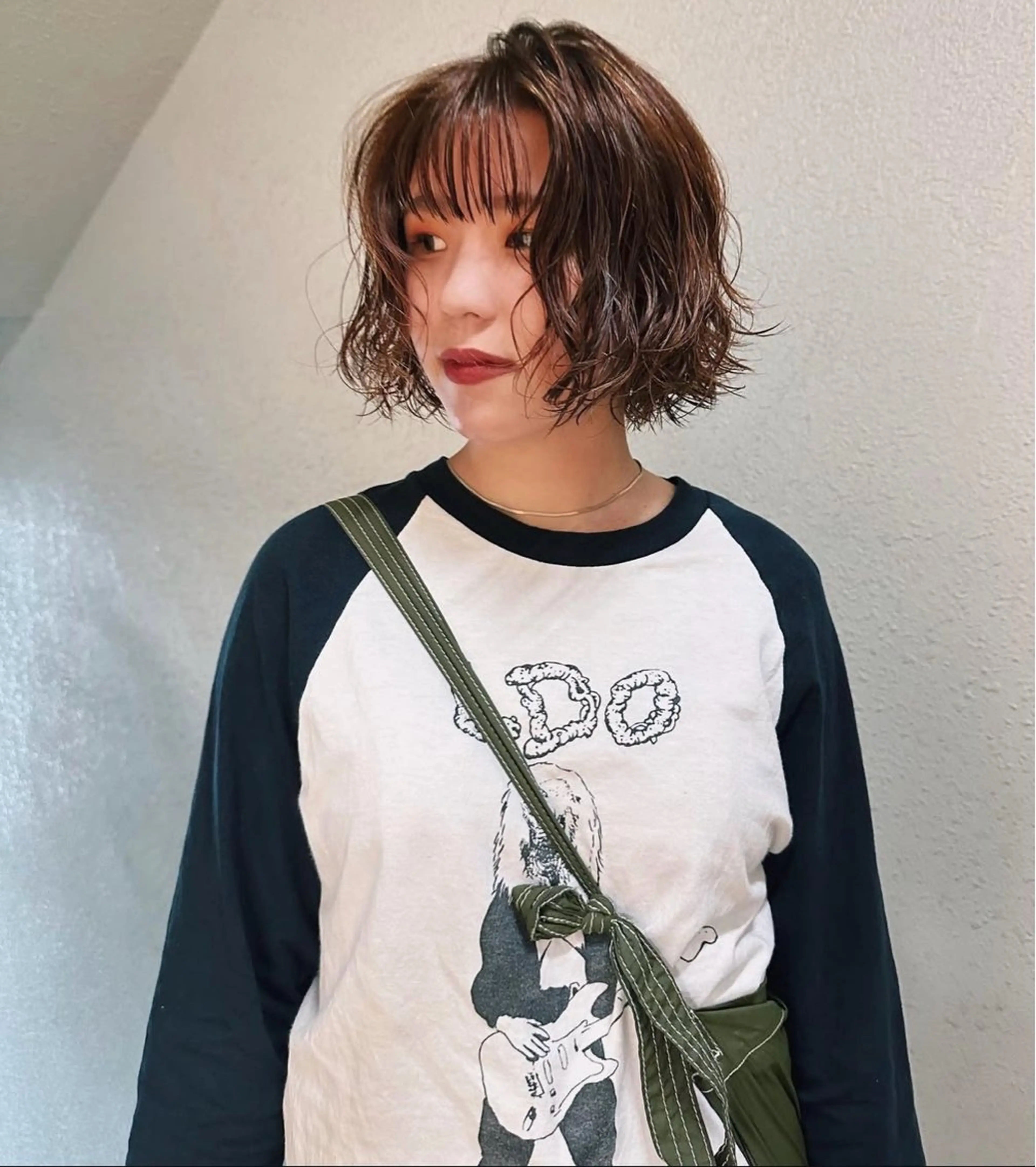 ショート カラー パーマ カット ヘアカラー パーマ トリートメント 足立 武巳（金山Ciel）のヘアスタイル