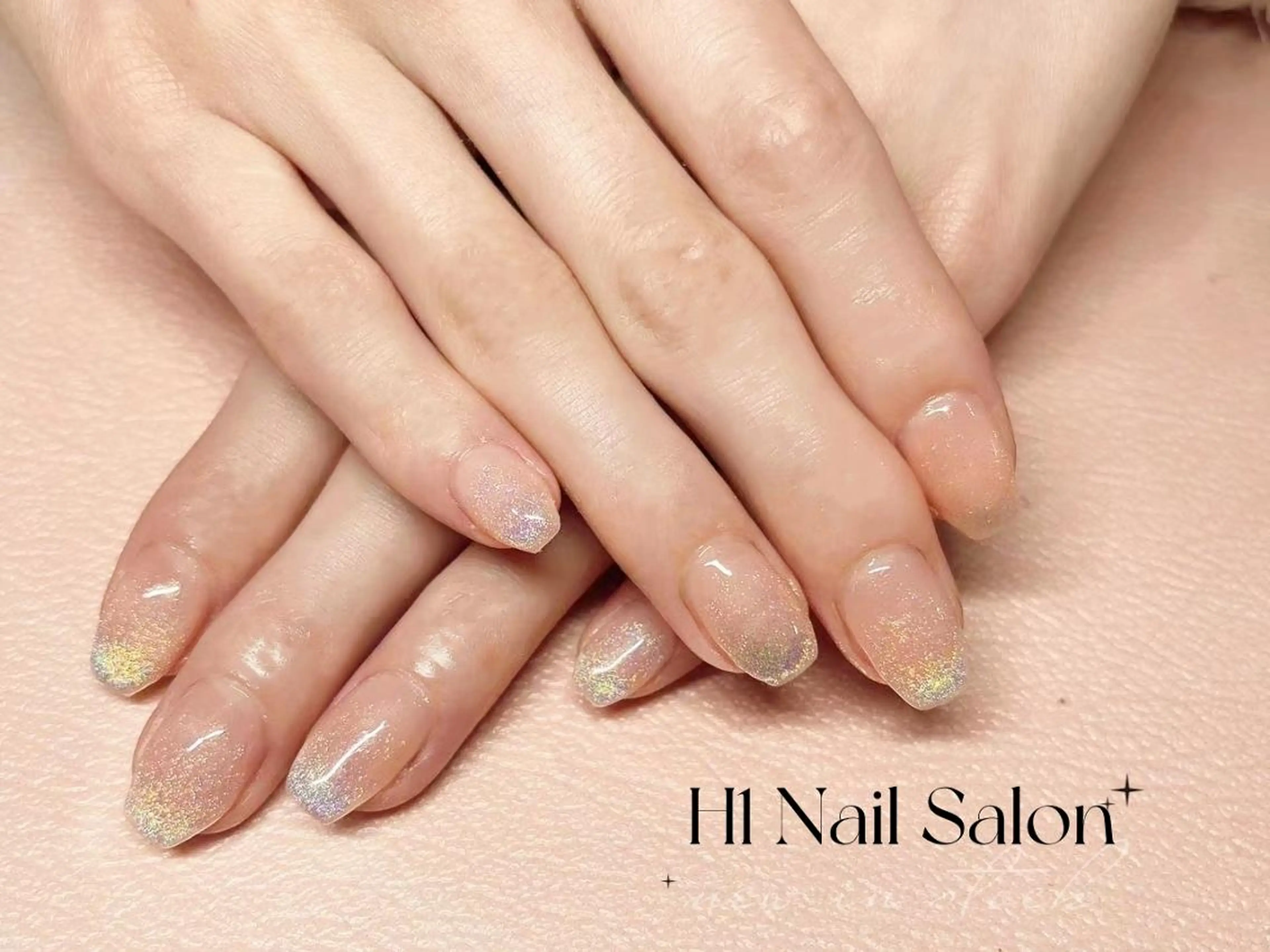 ミディアム ハンドネイル H1 ネイル サロンのネイルデザイン