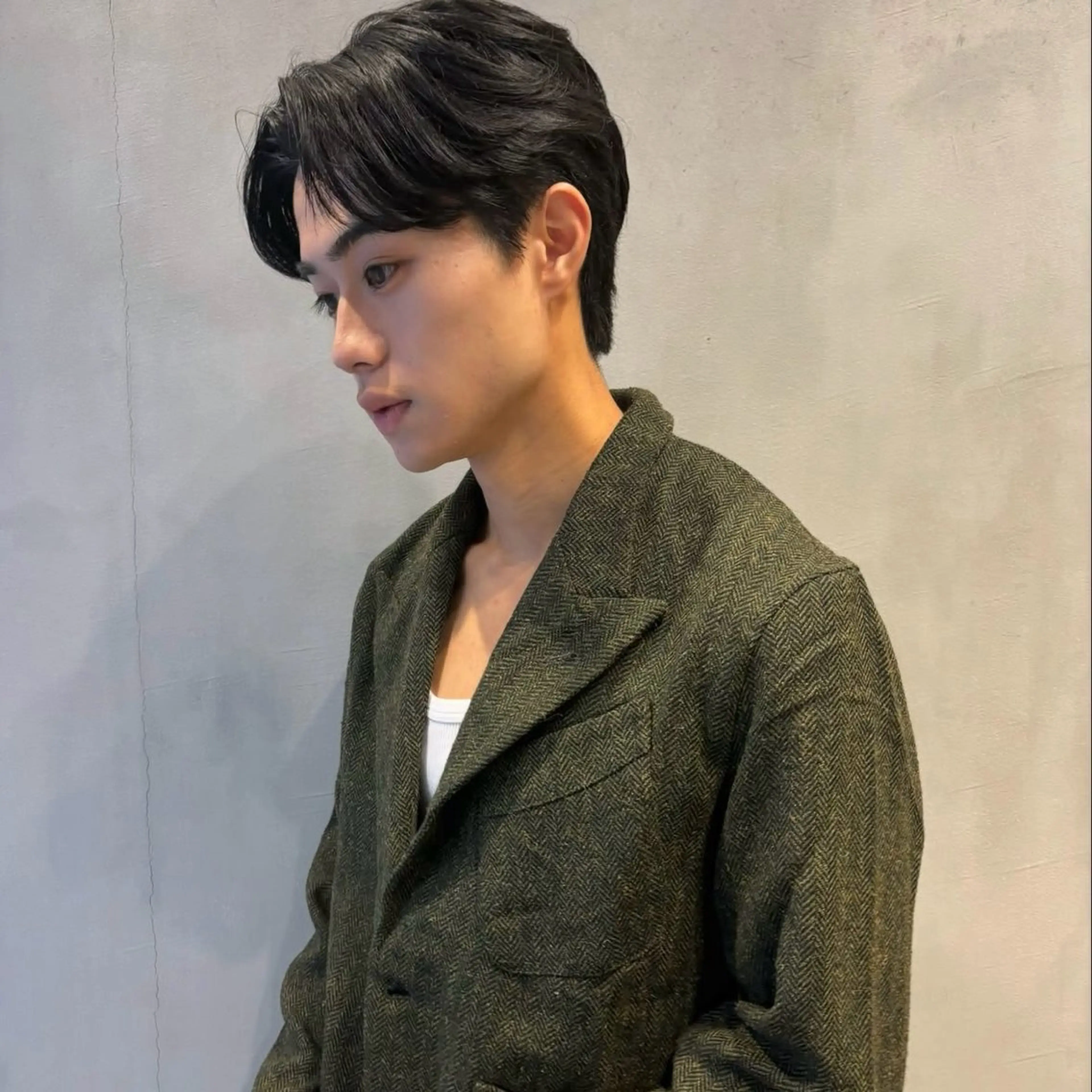 メンズカットの写真