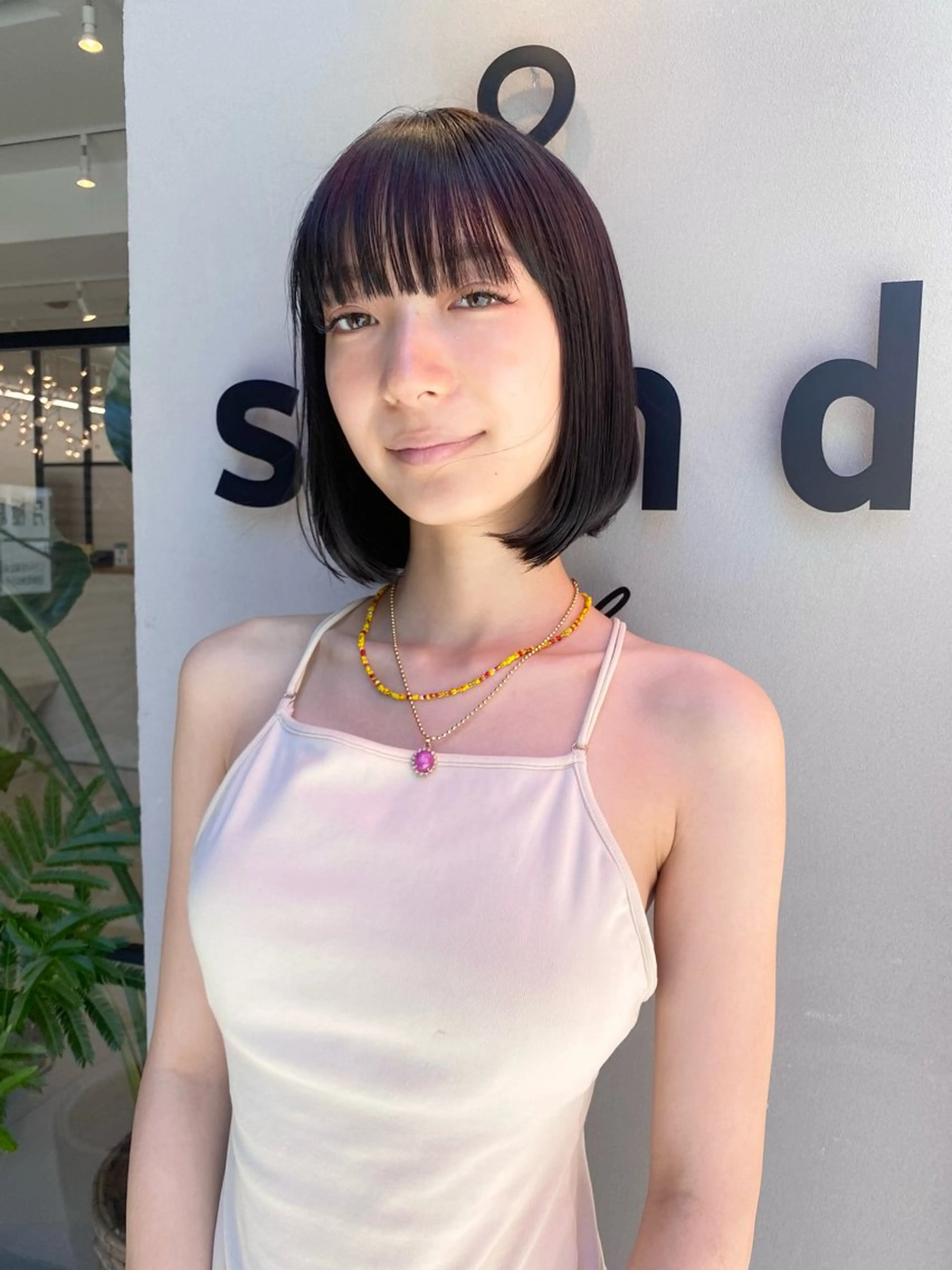 カラー ショート/ボブ特化 似合わせ/山下凌生のヘアスタイル