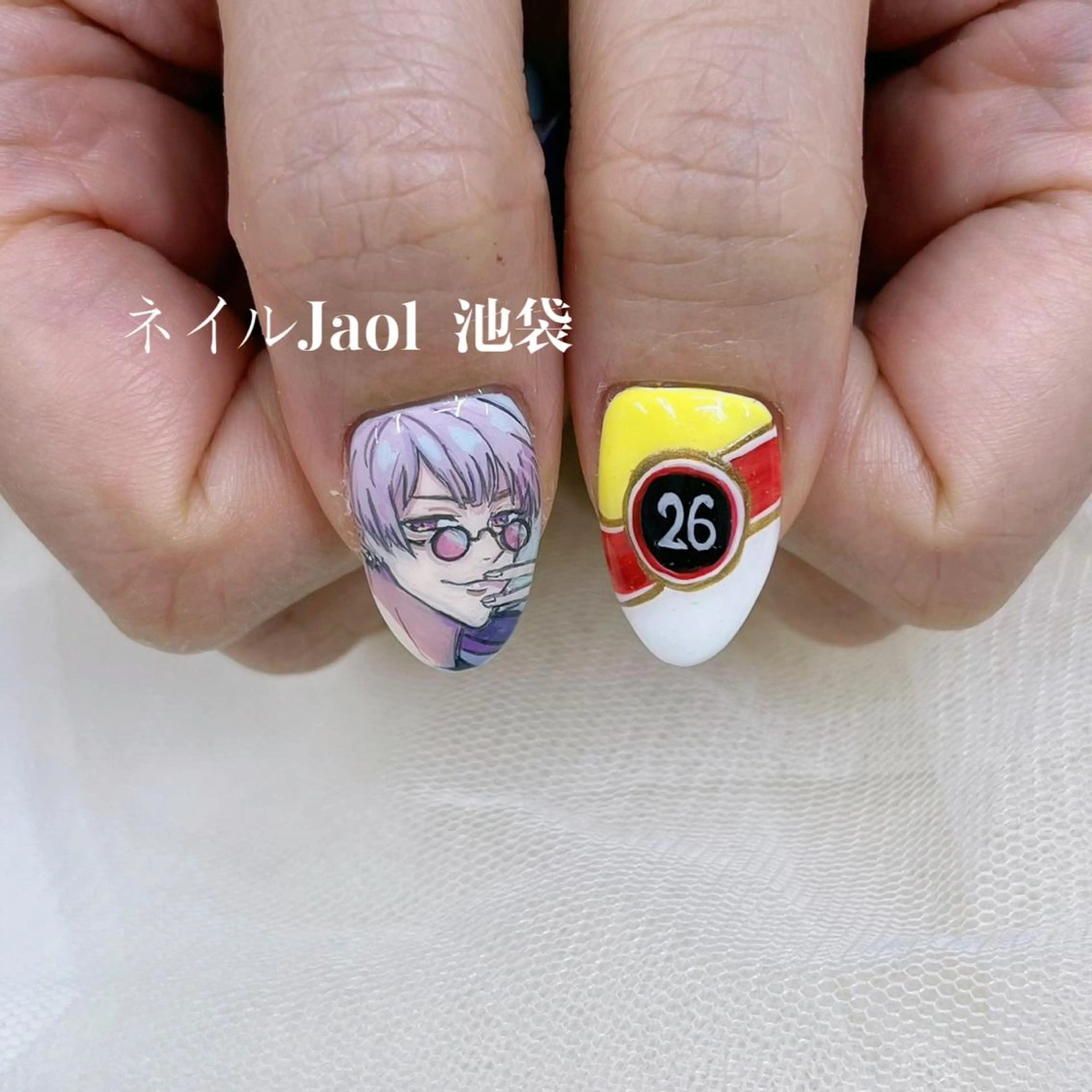 ミディアム nail jaol池袋店所属・ネイルJaol 池袋のネイルデザイン