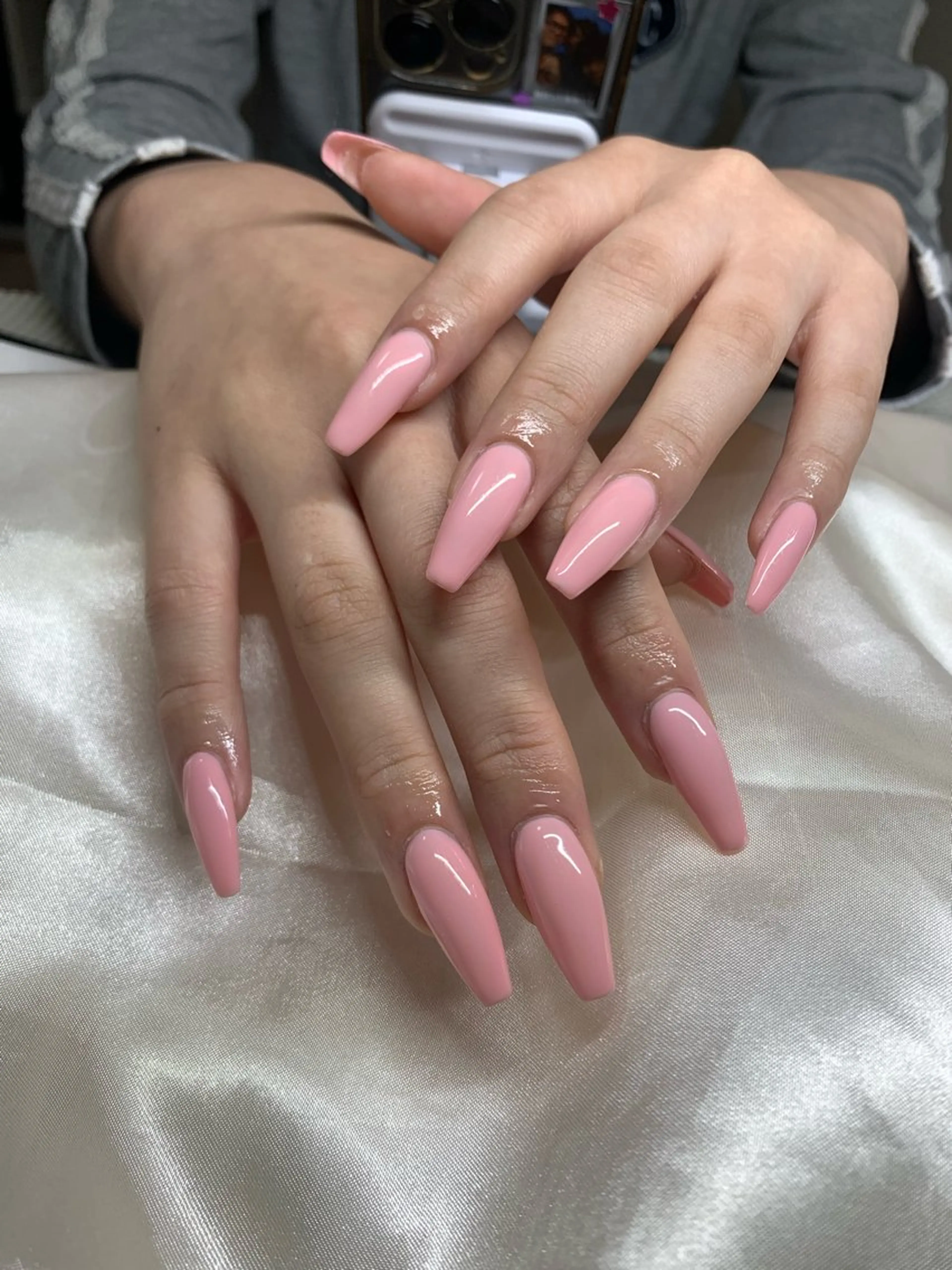 ネイル ワンカラーネイル ネイルチップ ハンドネイル ANA.CHUO NAILSのネイルデザイン