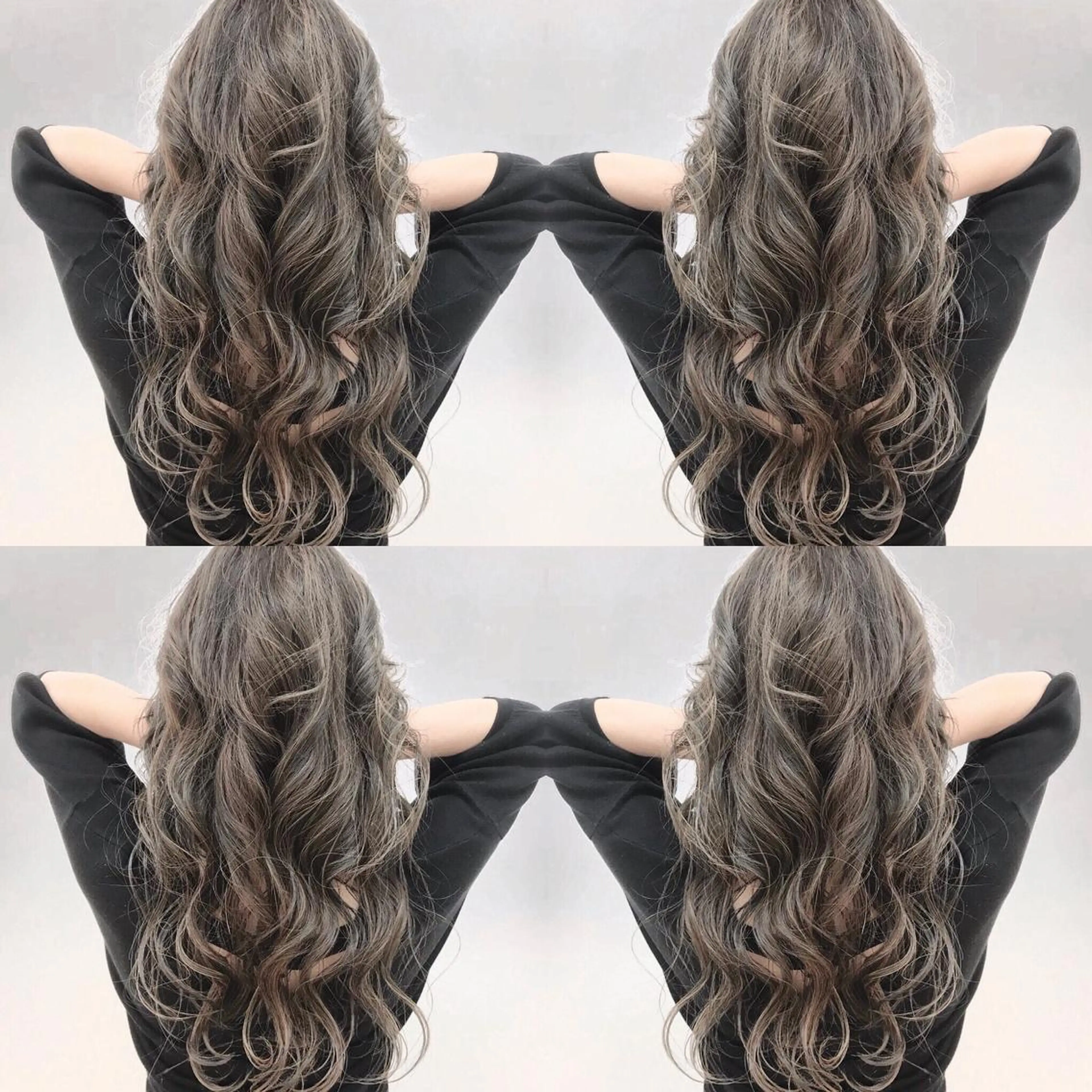 ロング カラー 外国人風カラー カット ヘアカラー Hair make VERDA所属・富永 憲一郎のヘアスタイル