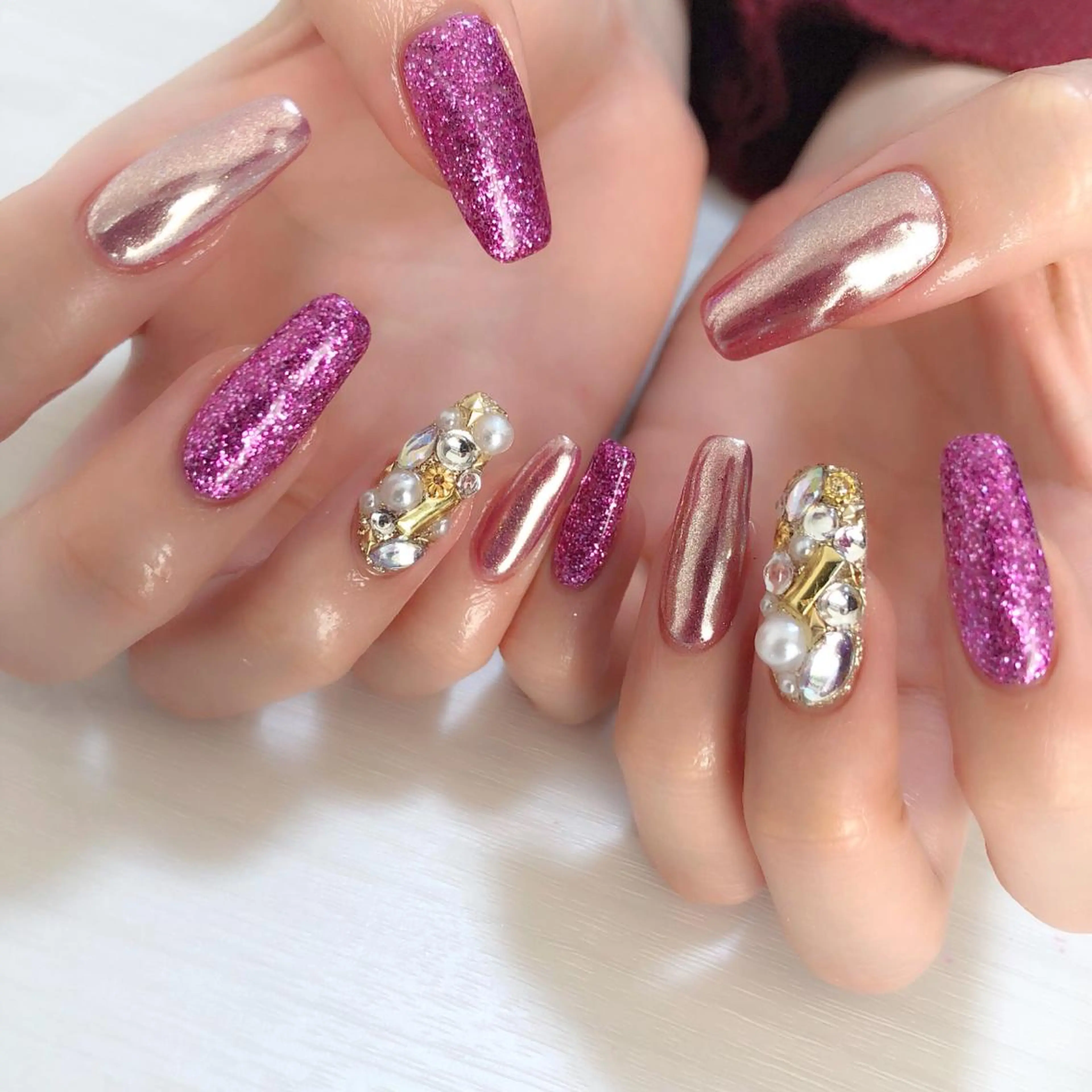 ネイル ハンドネイル nail salon A'n bijouのネイルデザイン