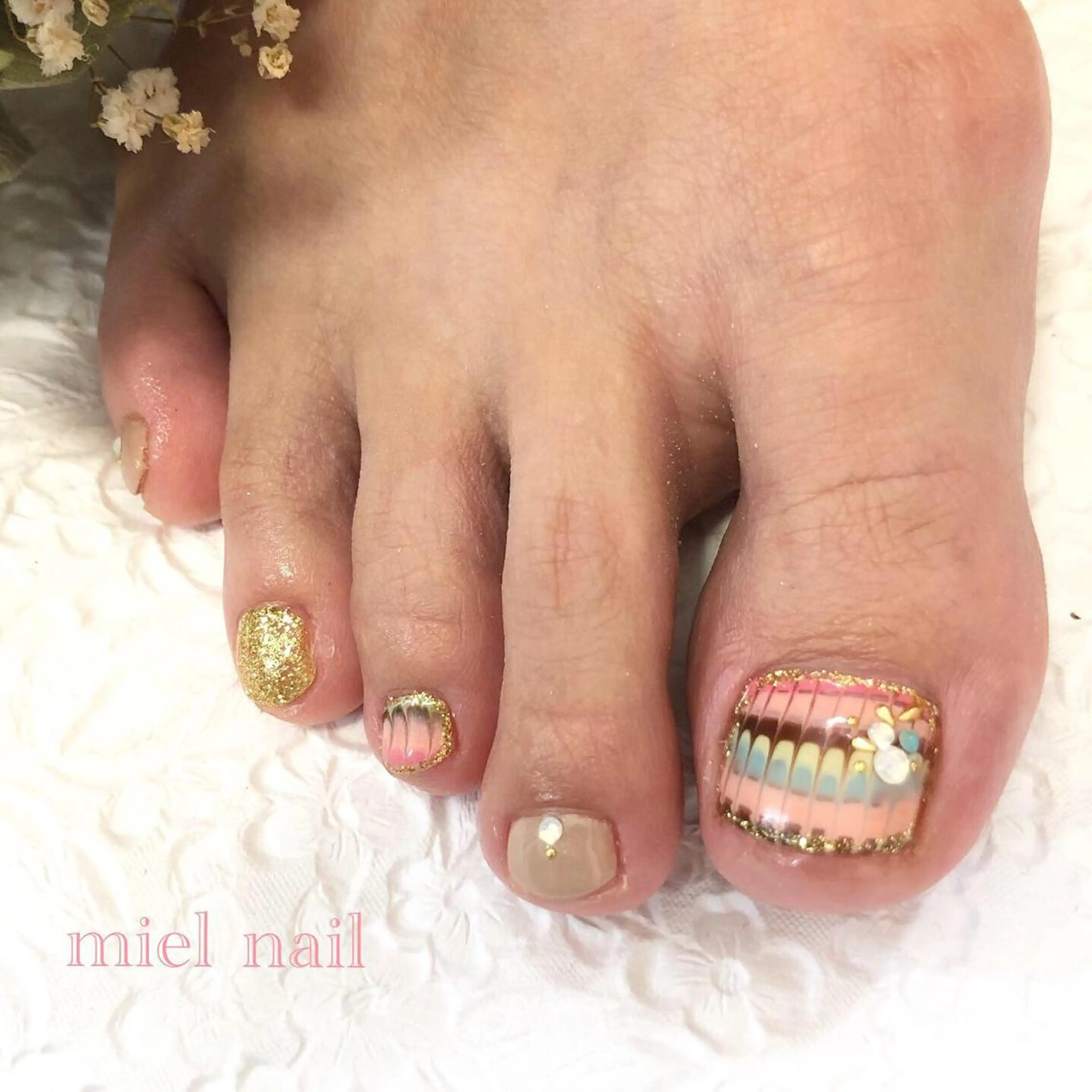 ネイル miel nailのネイルデザイン