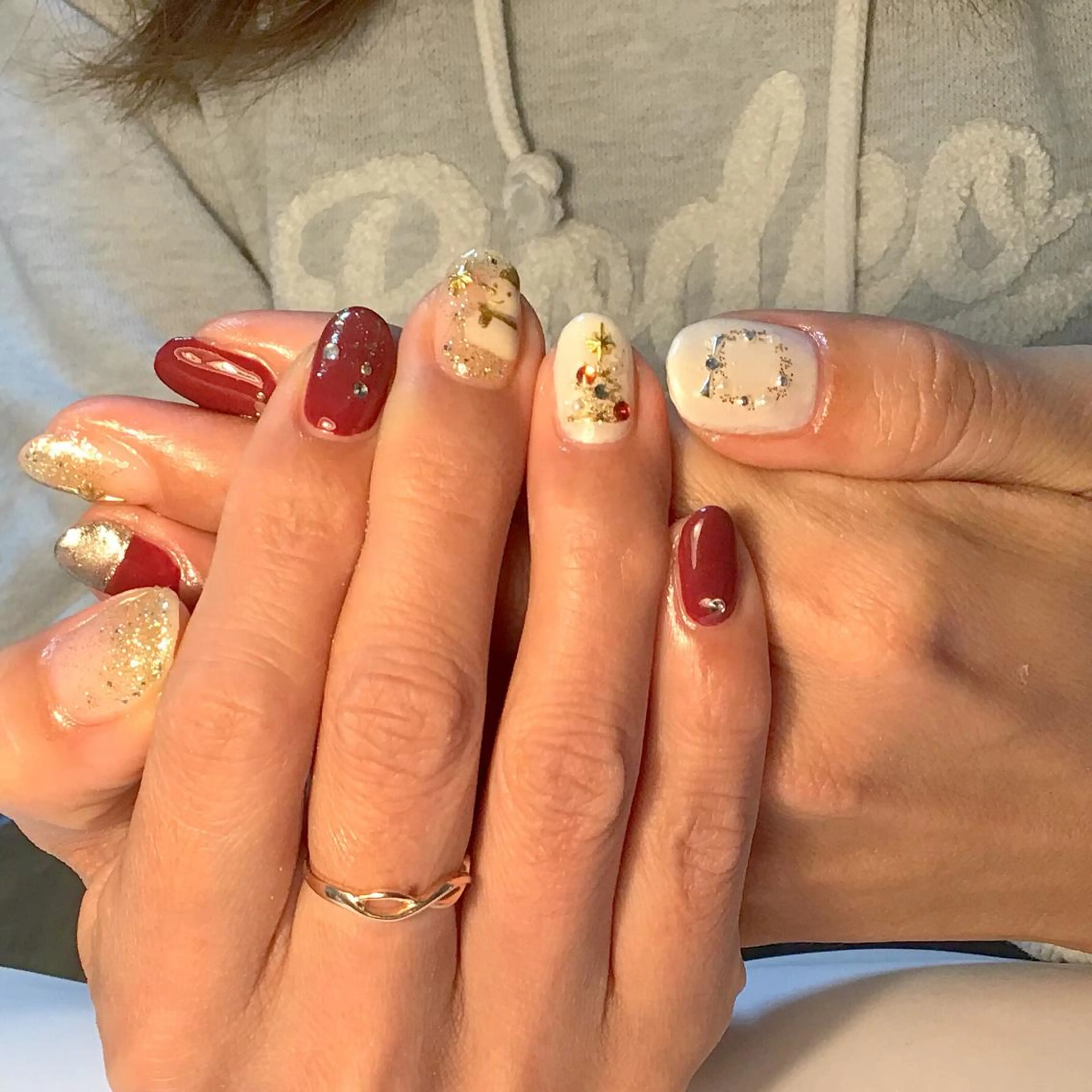 ネイル ゴールド gui amichantoco所属・gui amichanのネイルデザイン