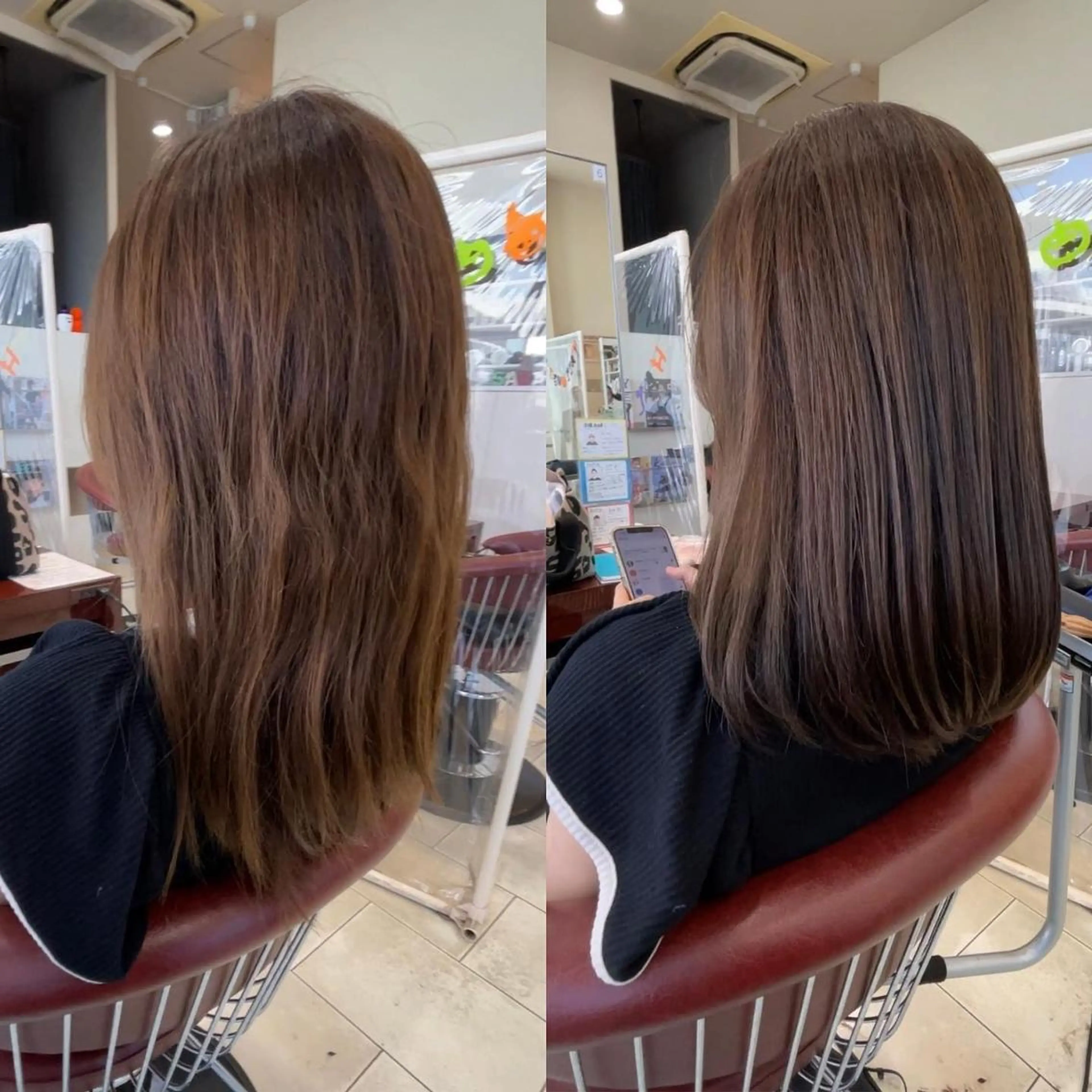 ミディアム カラー パーマ ヘアアレンジ メンズ キッズ マツエク・マツパ 子どものヘアアレンジ メンズバレイヤージュ バレイヤージュ グラデーションカラー レイヤーカット sara 荒井店のヘアスタイル