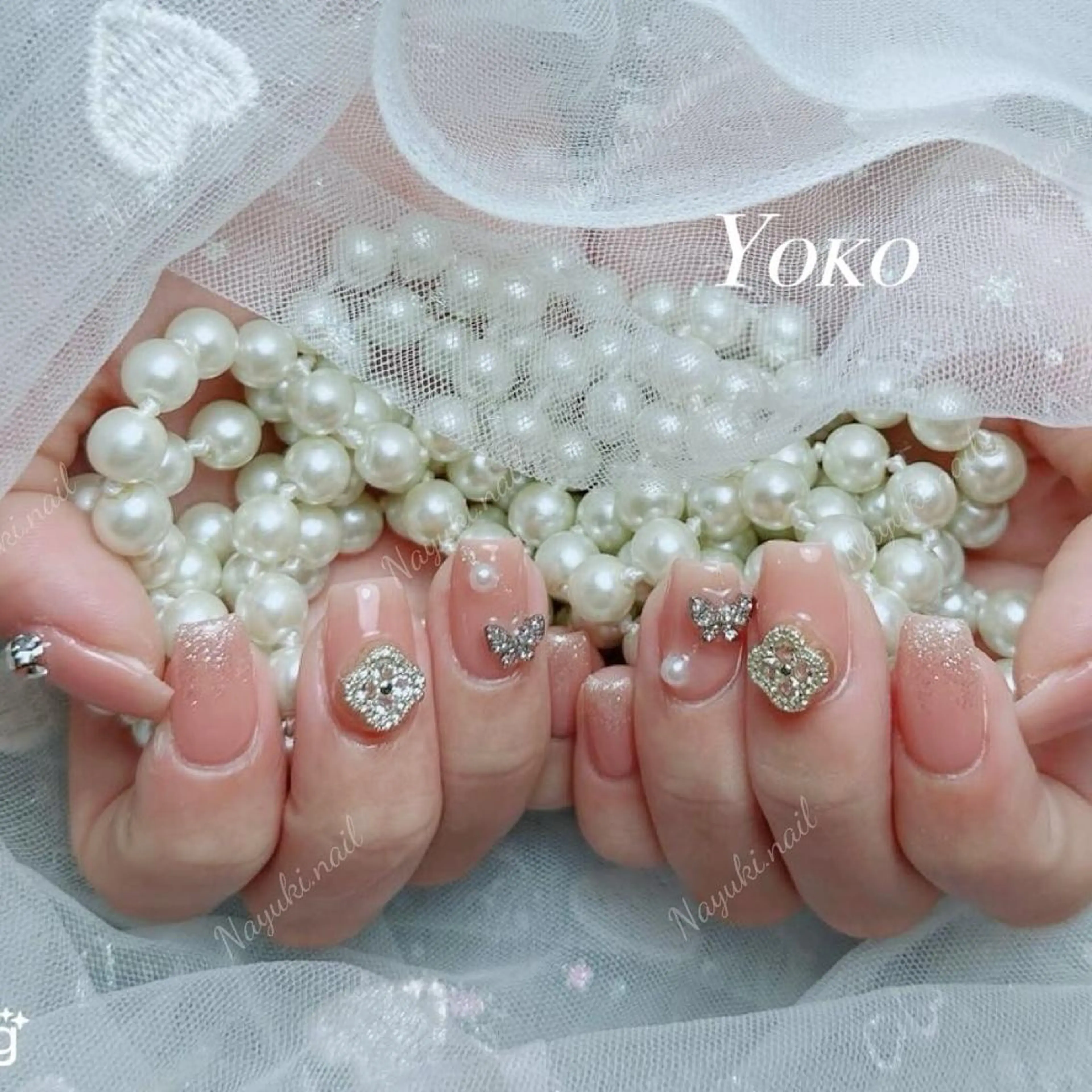 ネイル ハンドネイル ハンドケア 🦋Yumiio 🦋のネイルデザイン