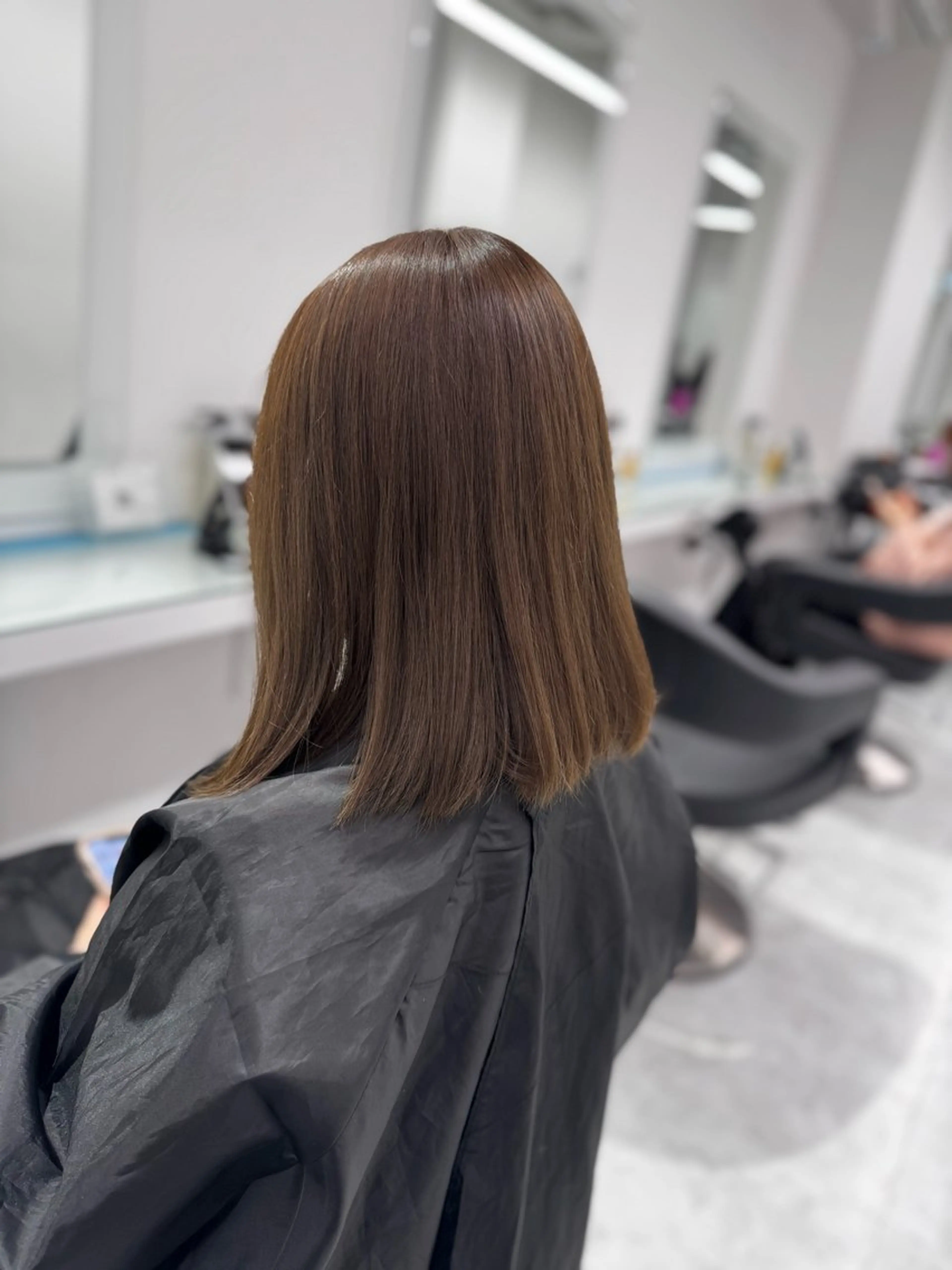 カラー 透け上品ハイトーン 職人ゆうと🤍のヘアスタイル