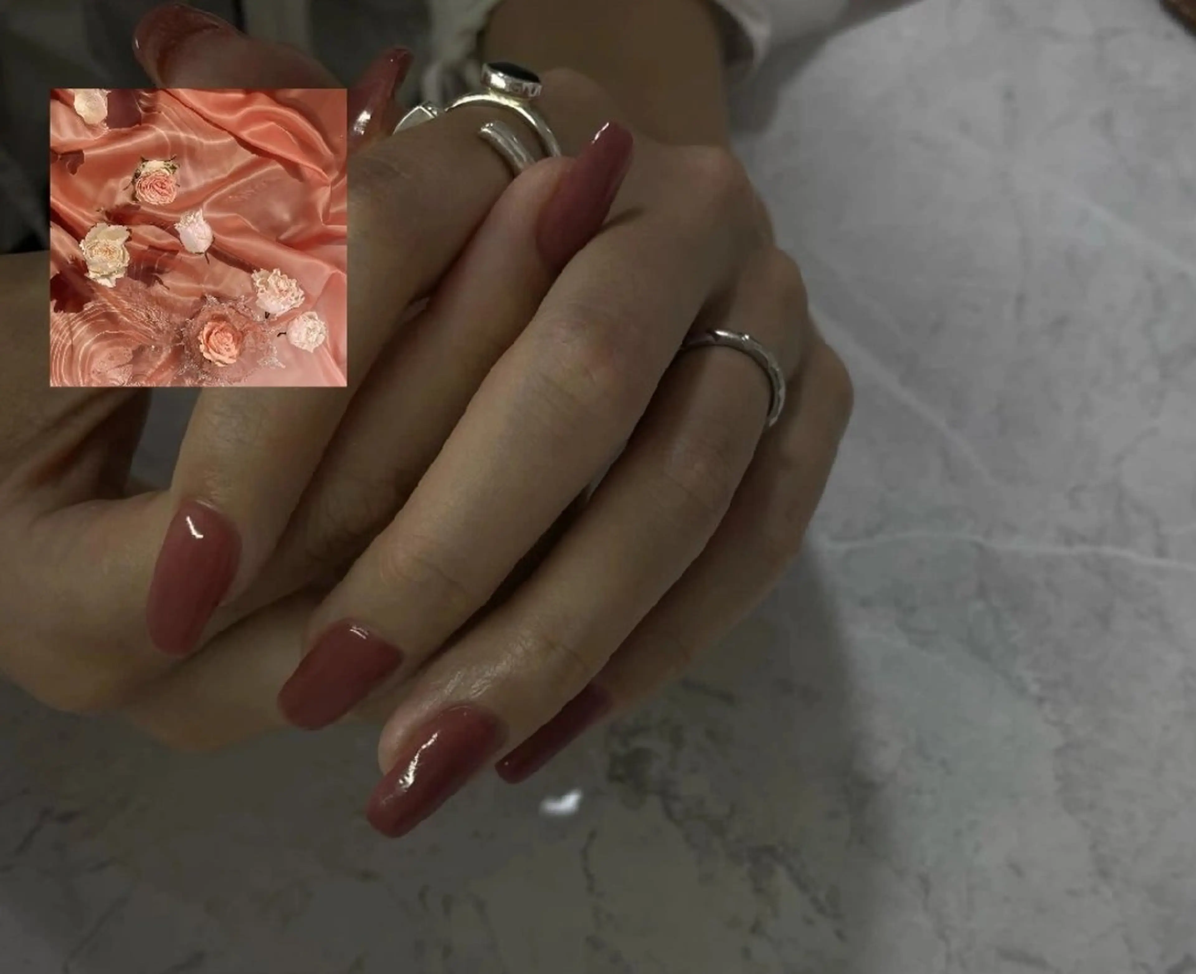 ネイル ワンカラーネイル ハンドネイル フットネイル milla. MAHOのネイルデザイン