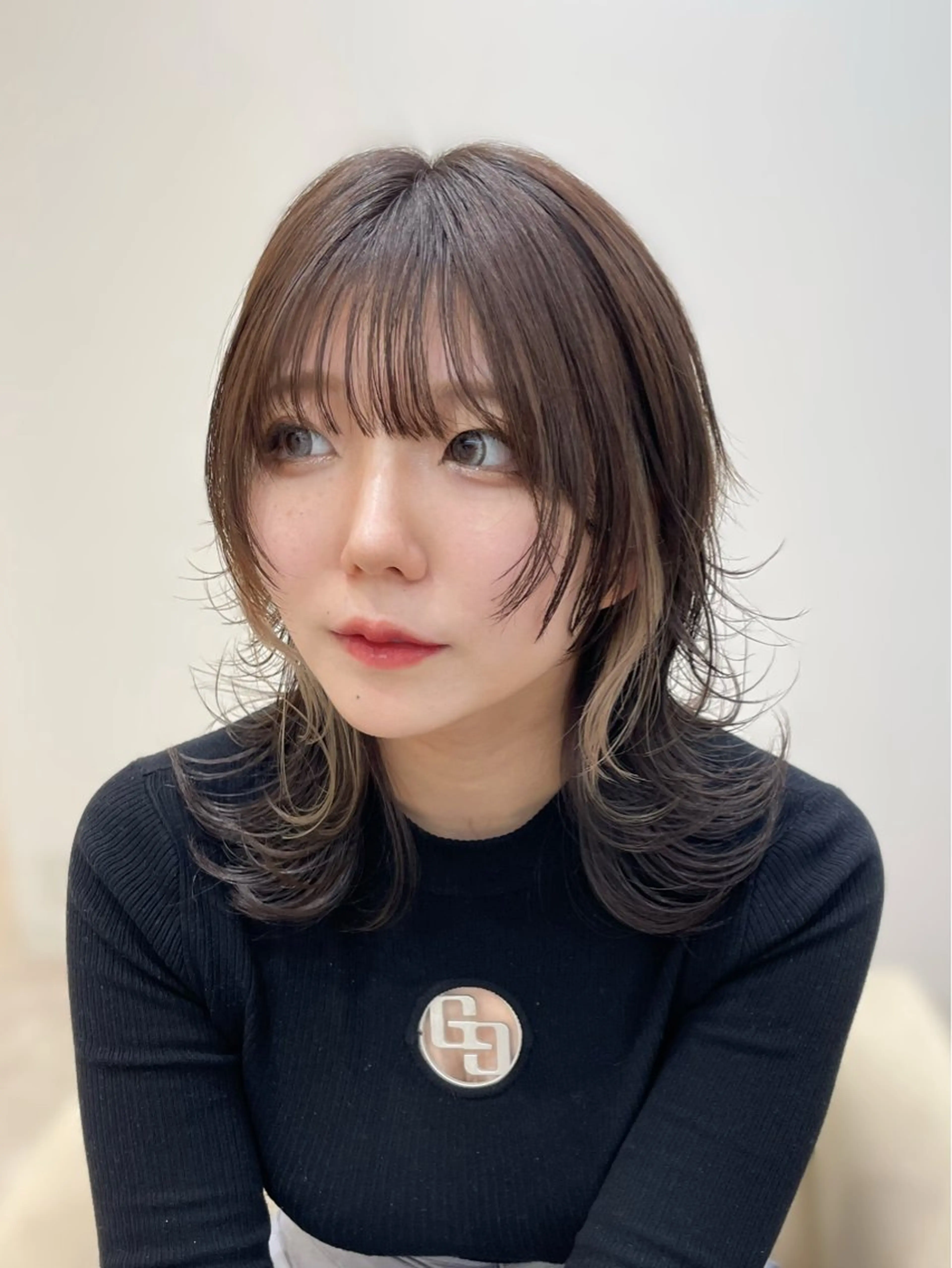 【土日祝10:00〜19:30限定クーポン🫶🏻】 カット&プレミアムカラー✨&サロントリートメント🫶🏻の写真