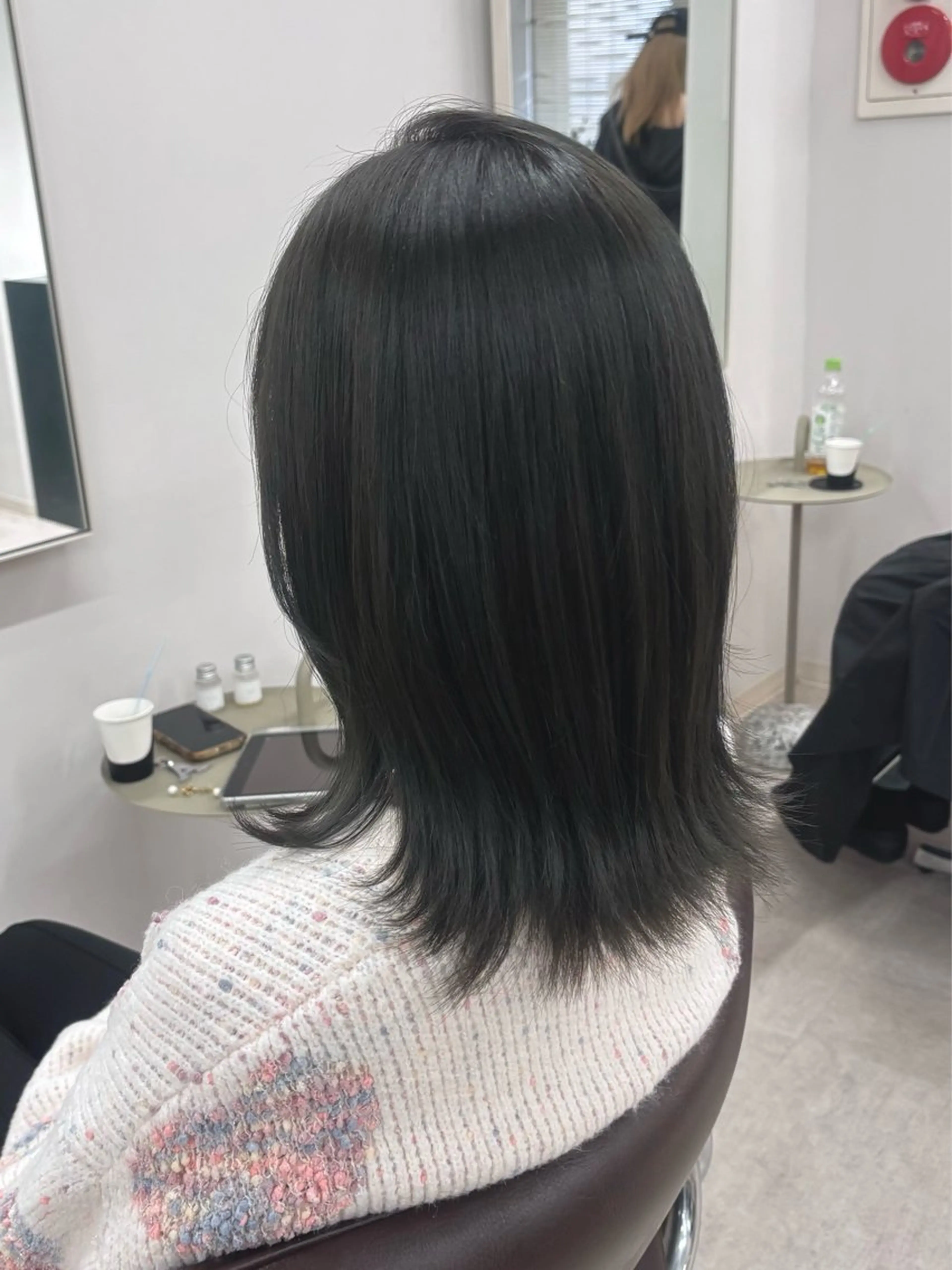 ミディアム カラー ヘアカラー hachiyama rinaのヘアスタイル