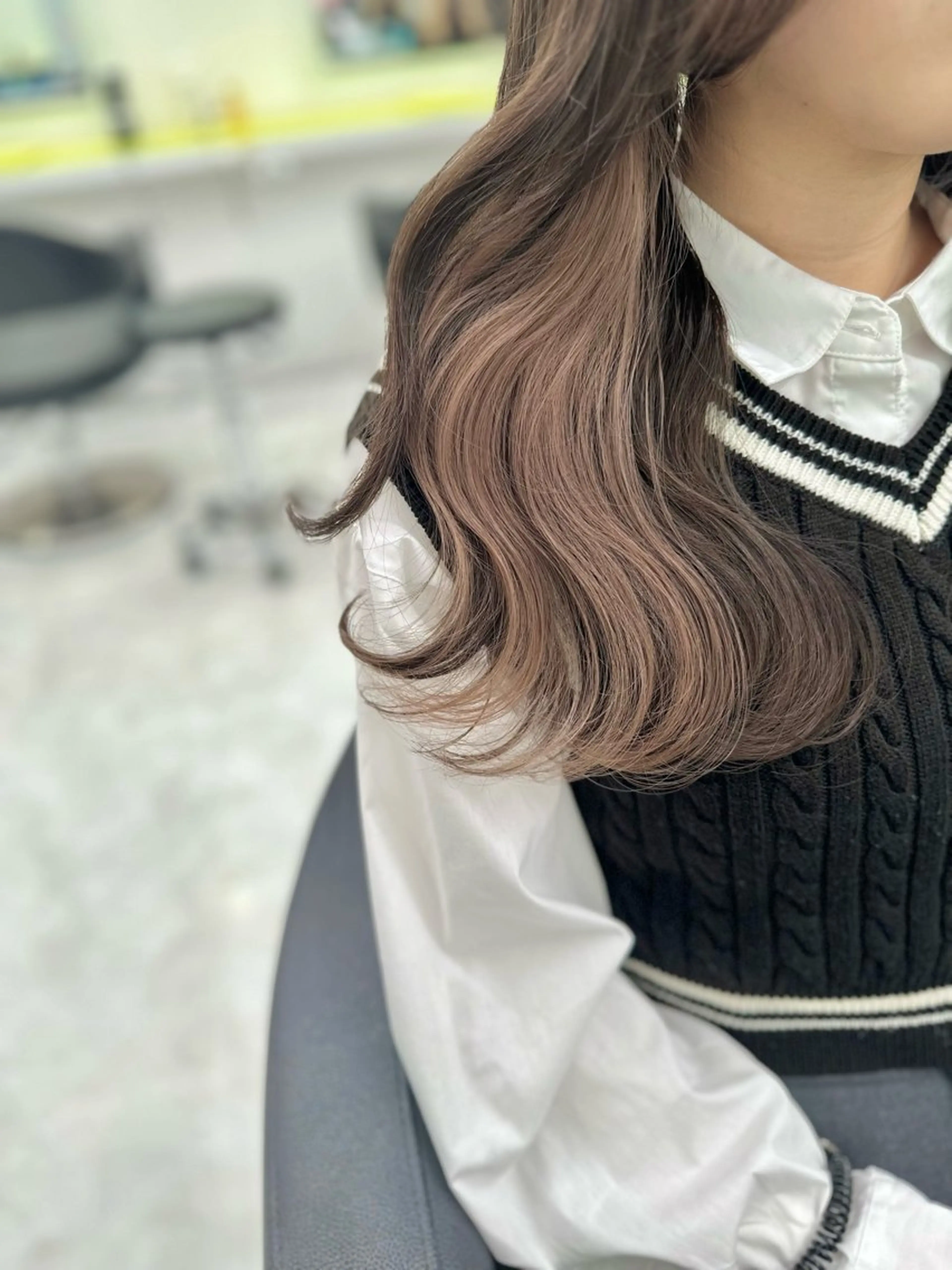 ロング カラー ♡ダブルカラー特化♡ miyuのヘアスタイル