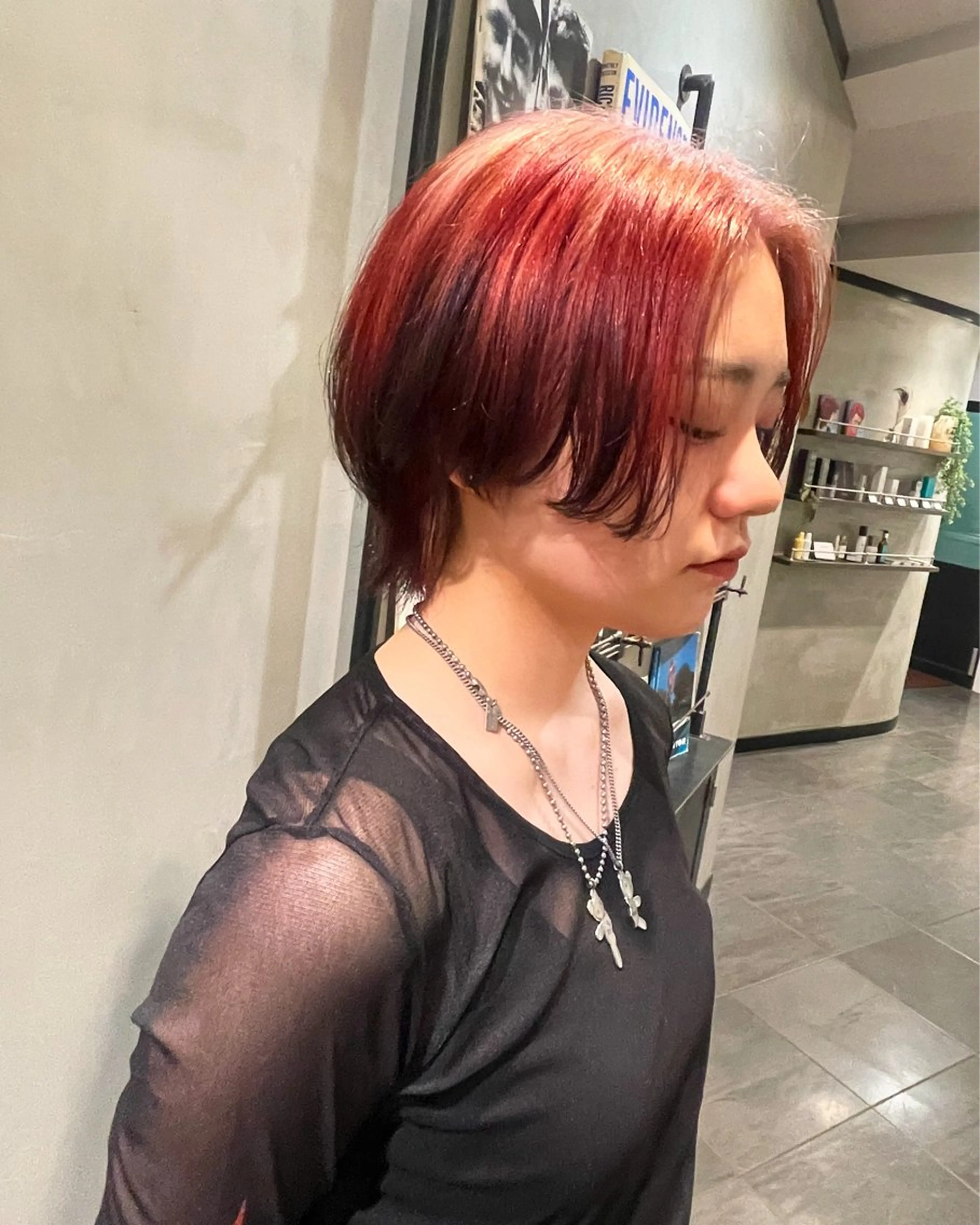 ショート カラー カット ヘアカラー トリートメント 優作 〜圧倒的信頼〜のヘアスタイル