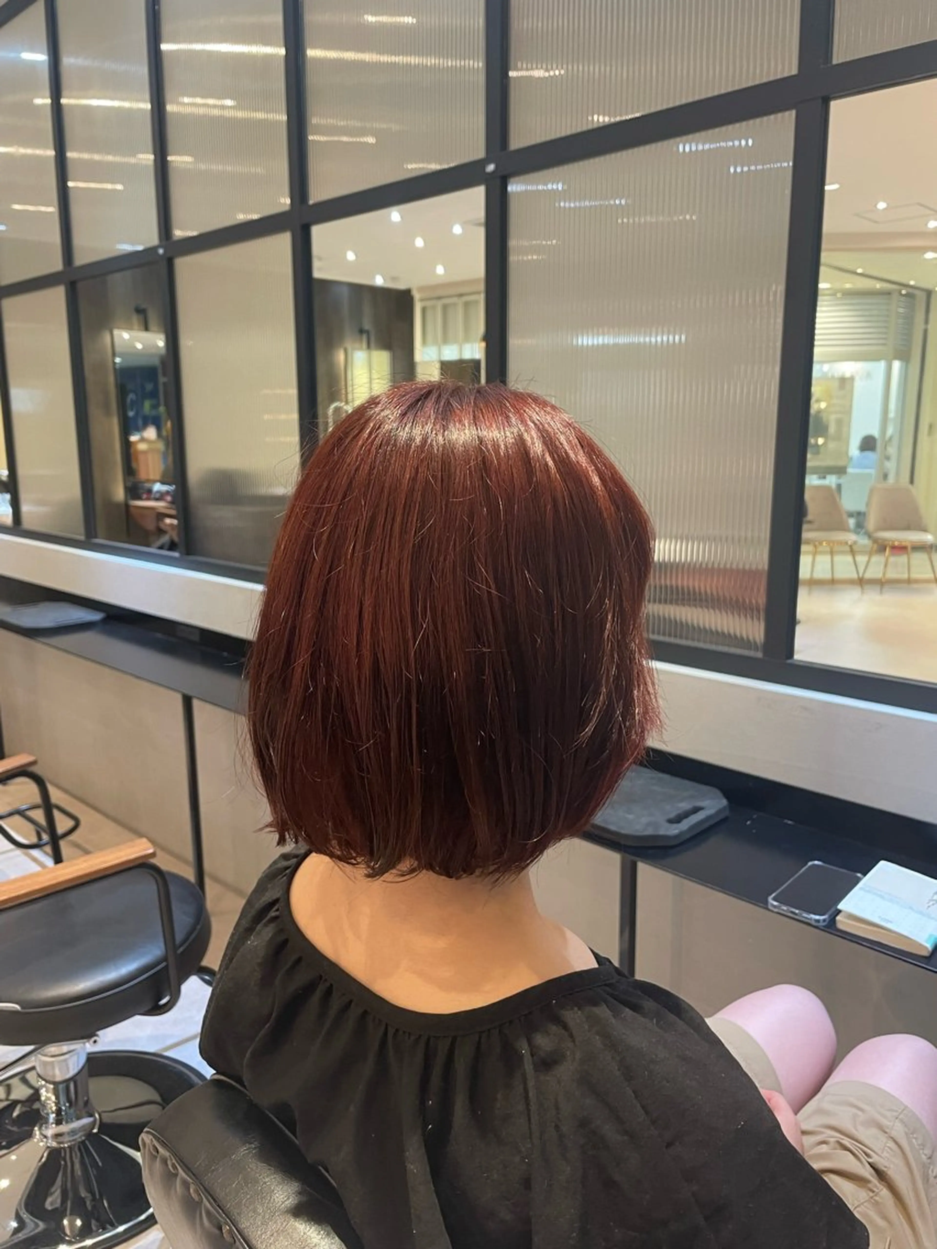 カラー ブラウンカラー レッドカラー ヘアカラー トリートメント 透明感カラー🫧/ 髪質お悩み改善/みゆのヘアスタイル