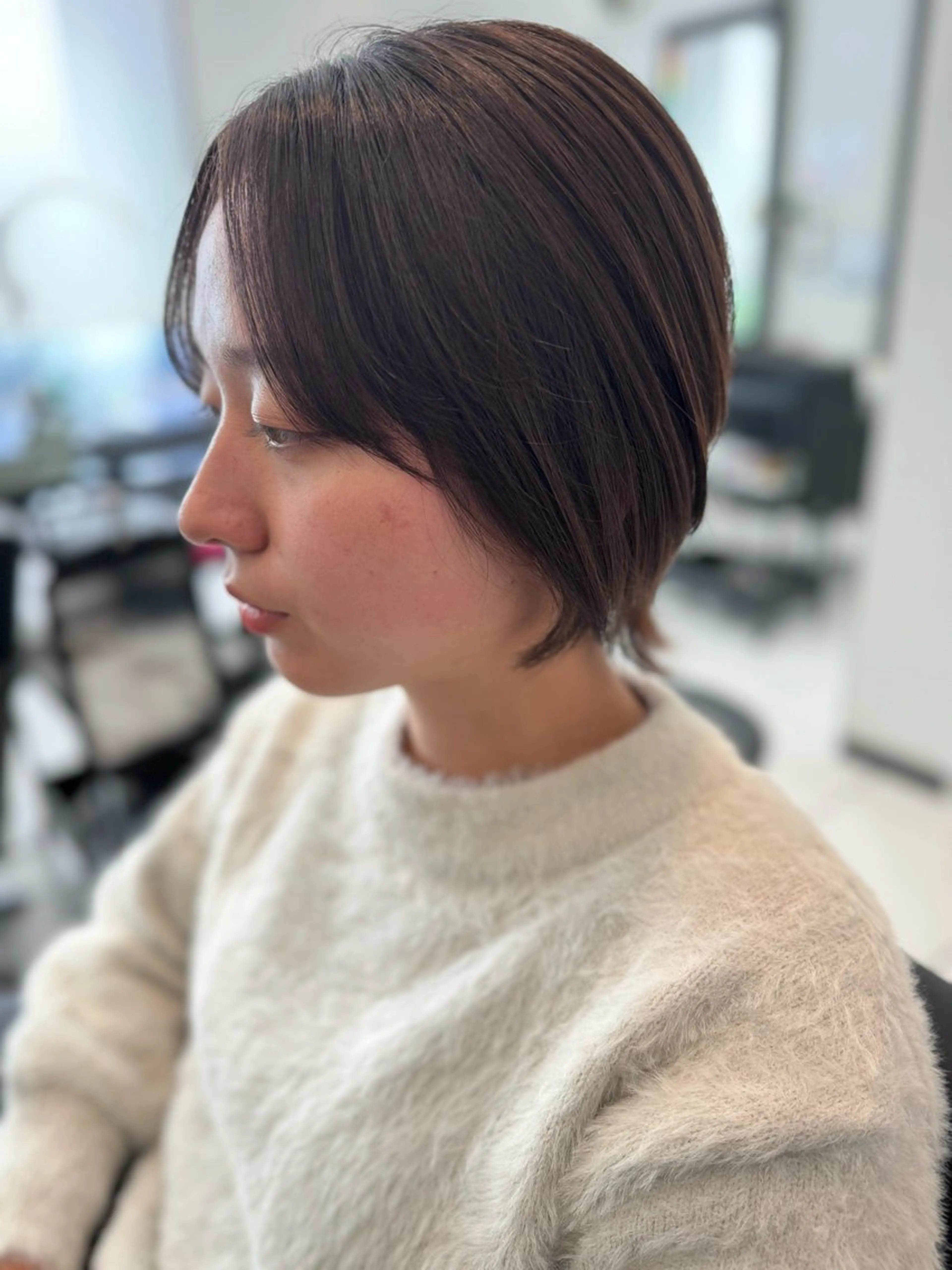 ショート CHIC 蘭のヘアスタイル