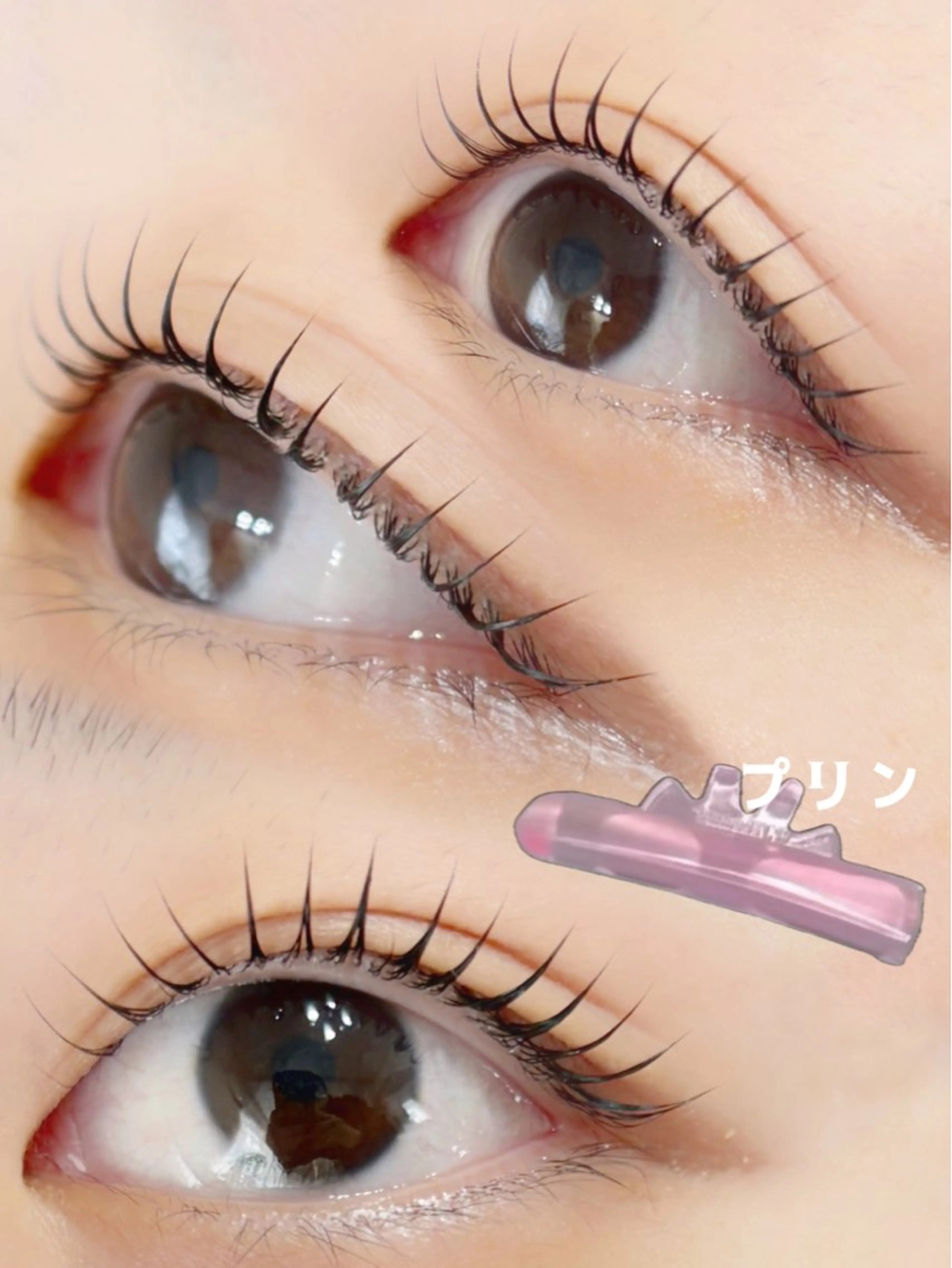 マツエク・マツパ まつげパーマ 一重×まつ毛パーマ マツパ charm所属・charm 【📍大名】のマツエク・マツパデザイン