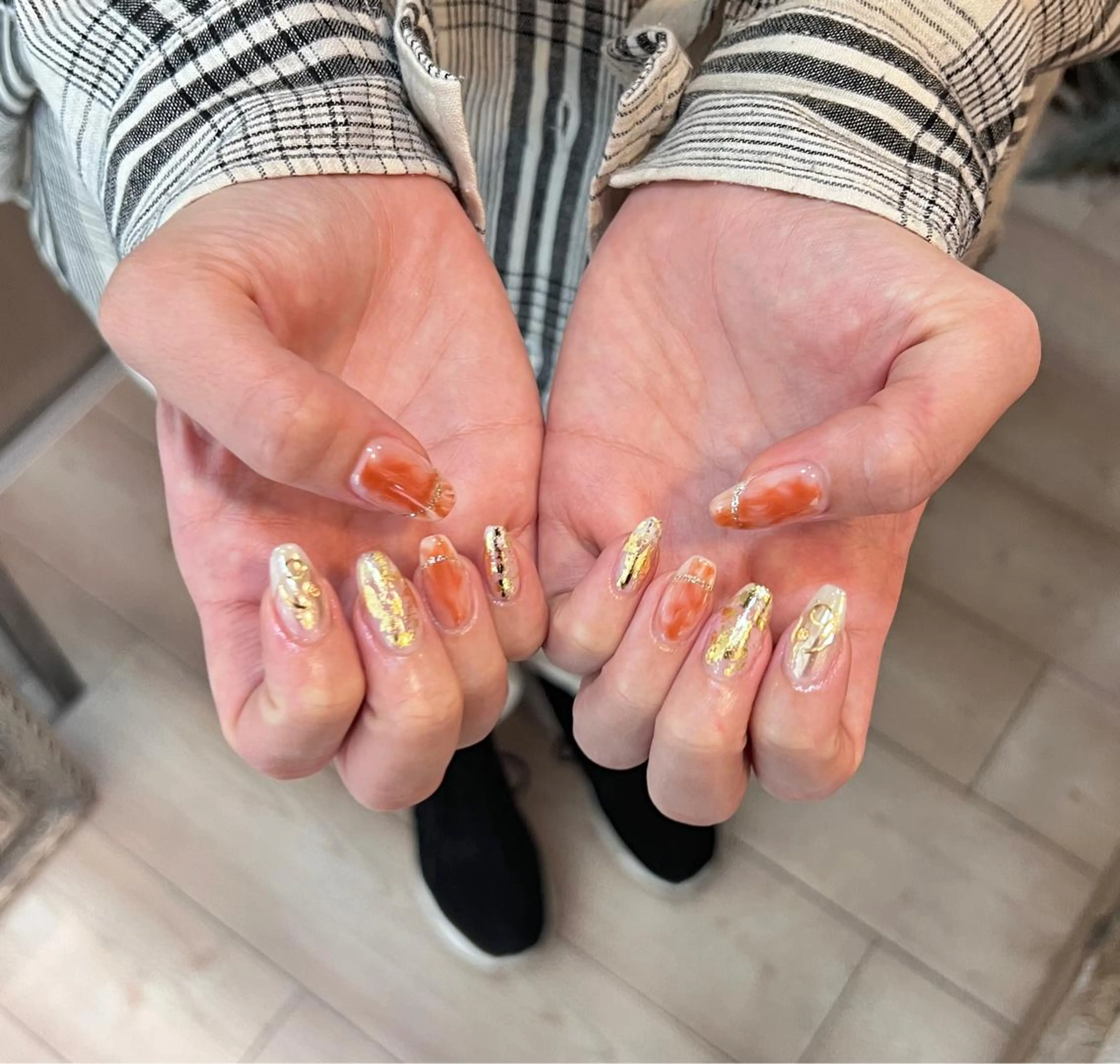 ネイル いちじゅう あおいのネイルデザイン