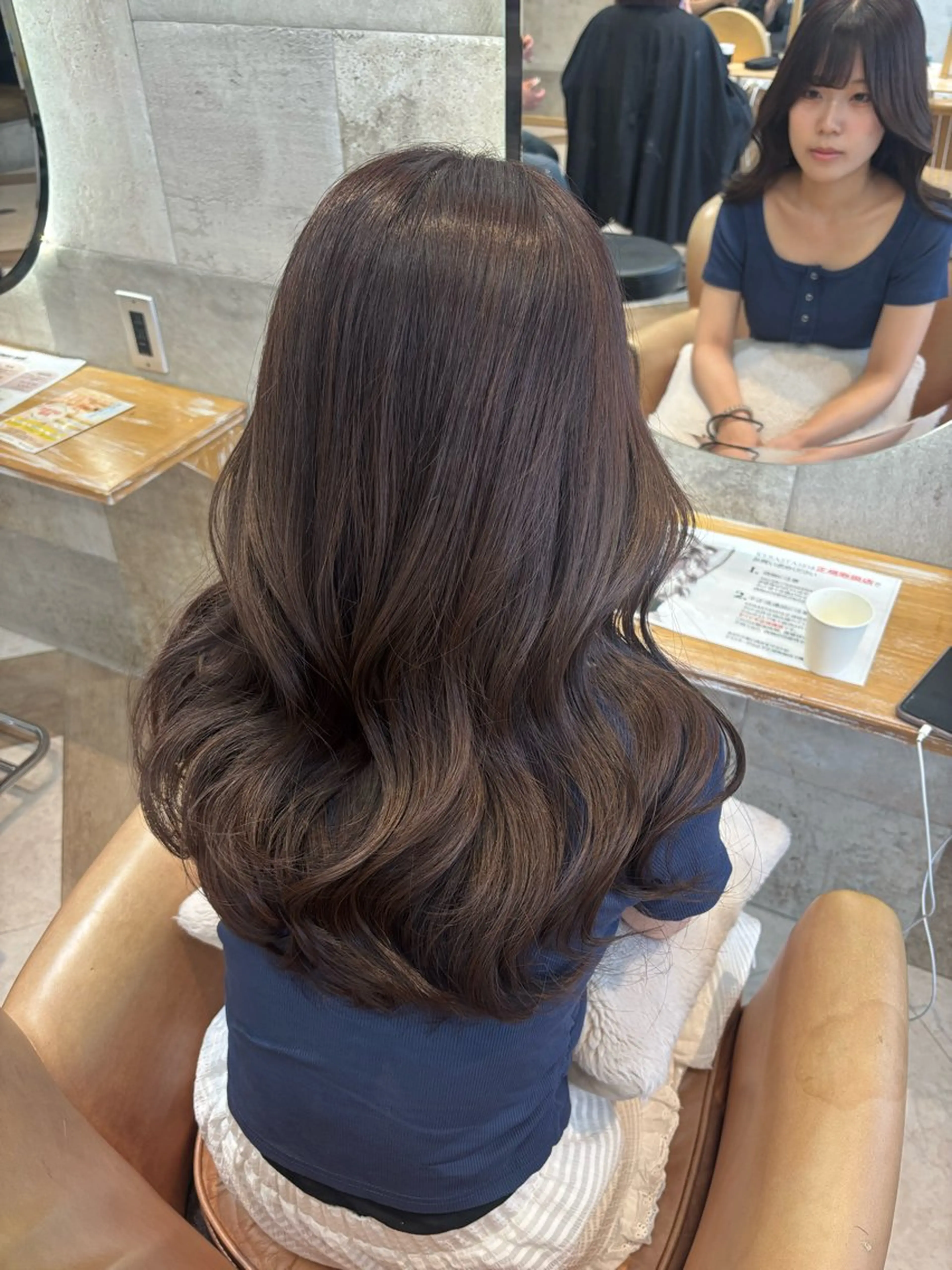 ロング 棚瀬 寧麻のヘアスタイル