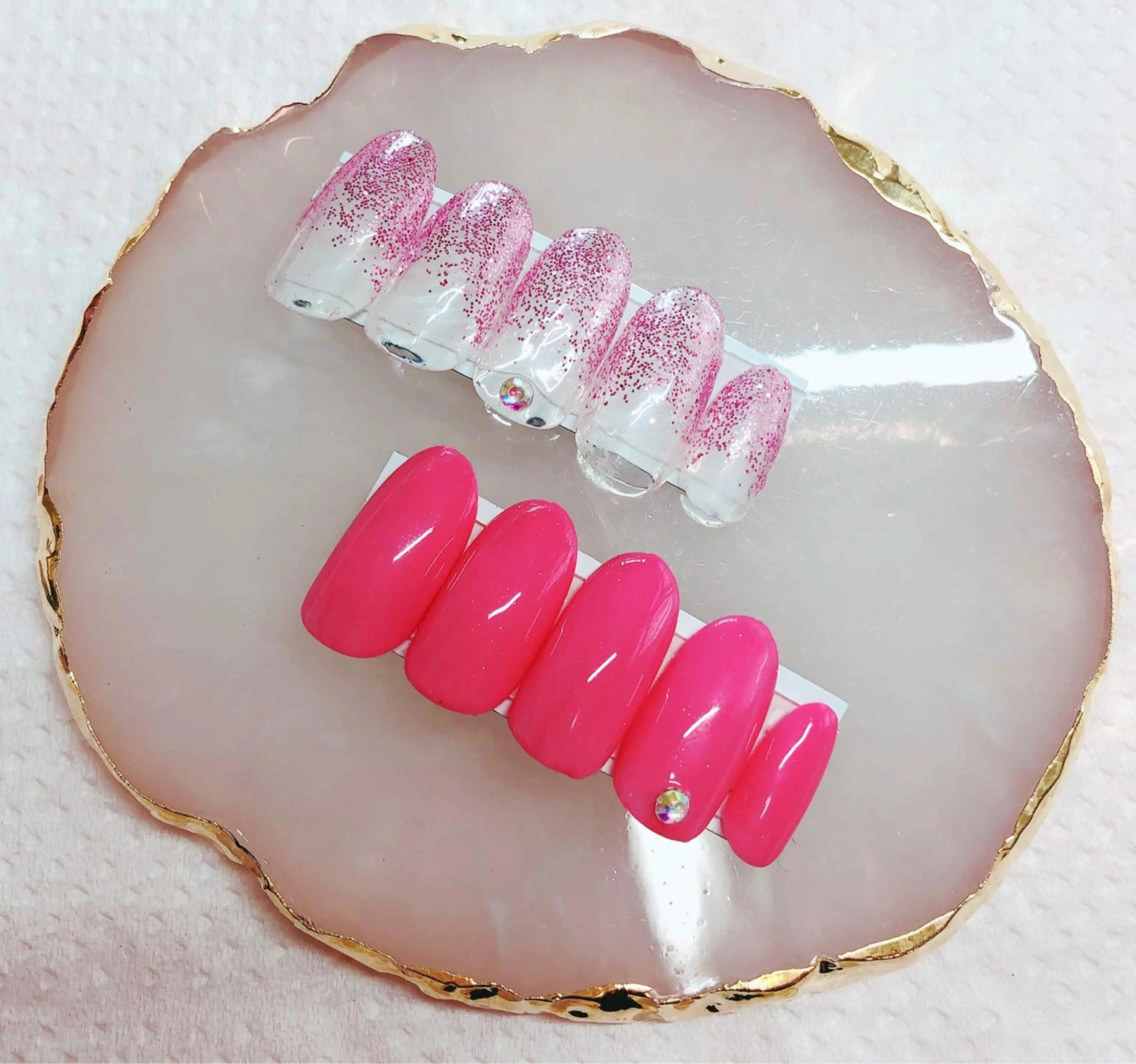 ネイル ラメ(グリッター) ラメグラデーション ワンカラーネイル CROWN プライベートサロンのネイルデザイン