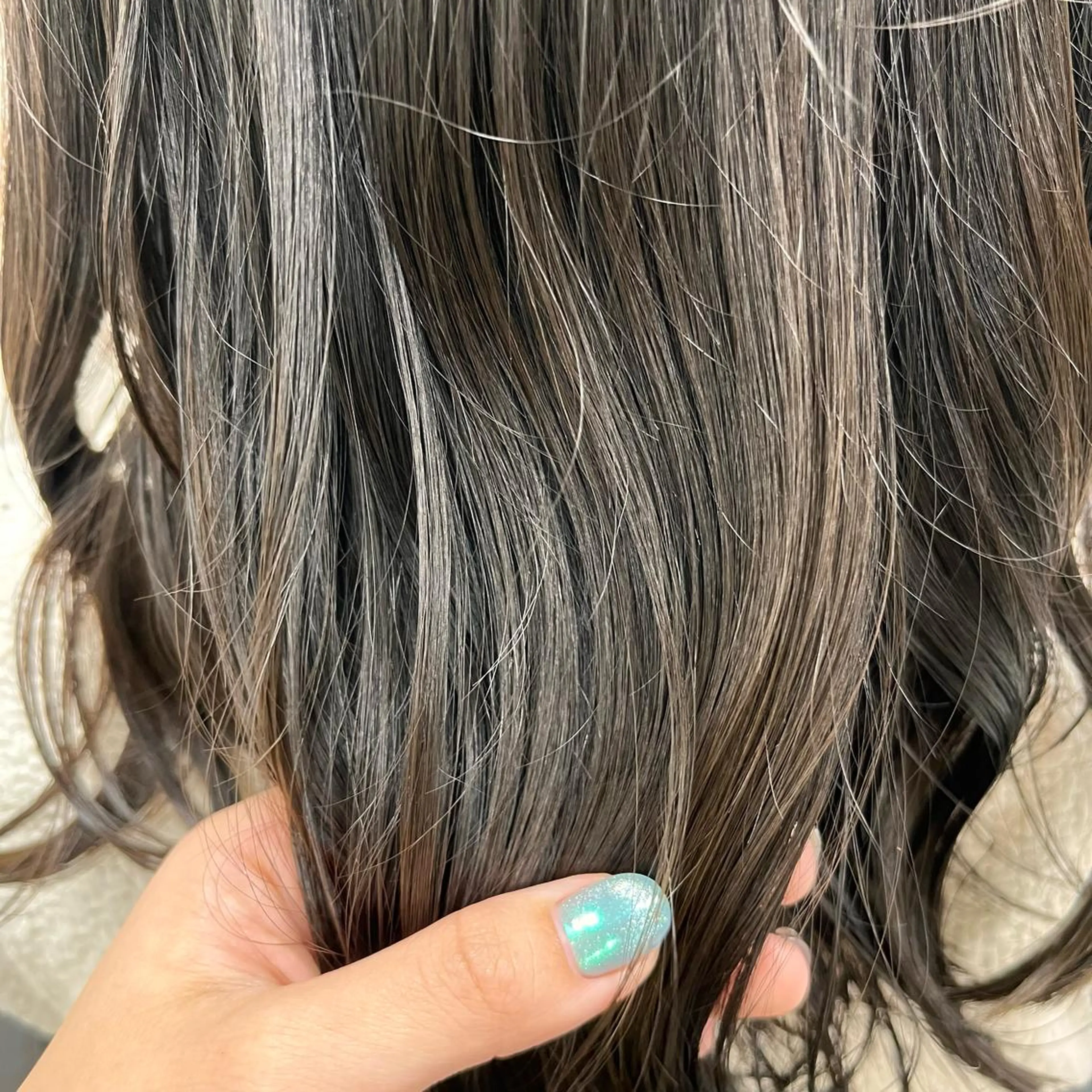 セミロング カラー メンズヘア専門🦊 RYOKAのヘアスタイル