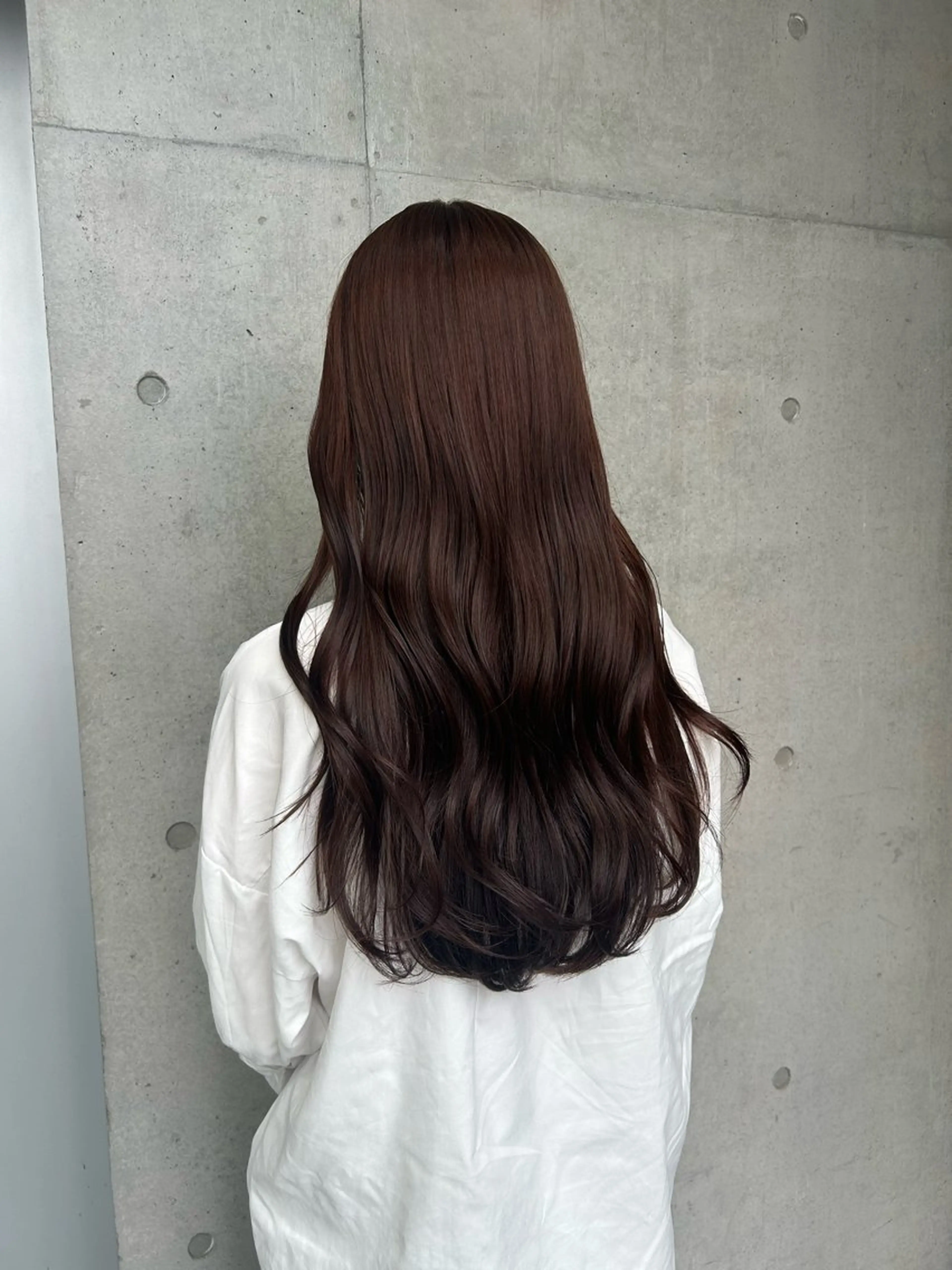 ロング カラー ヘアアレンジ カット ヘアカラー トリートメント ボブ艶モテカラー🫧 カリンのヘアスタイル