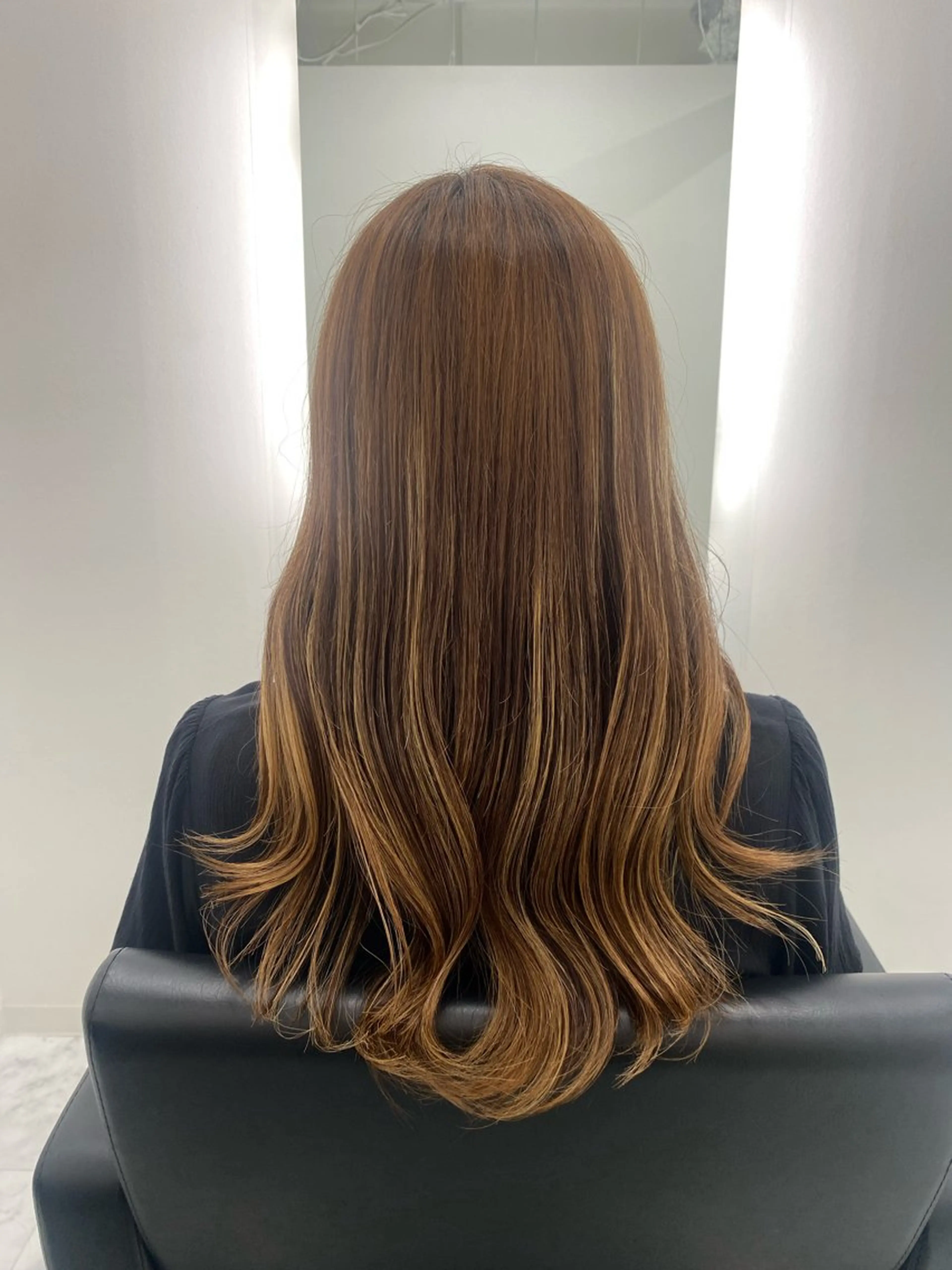 セミロング 髪質改善サロン🫧 セキチサトのヘアスタイル