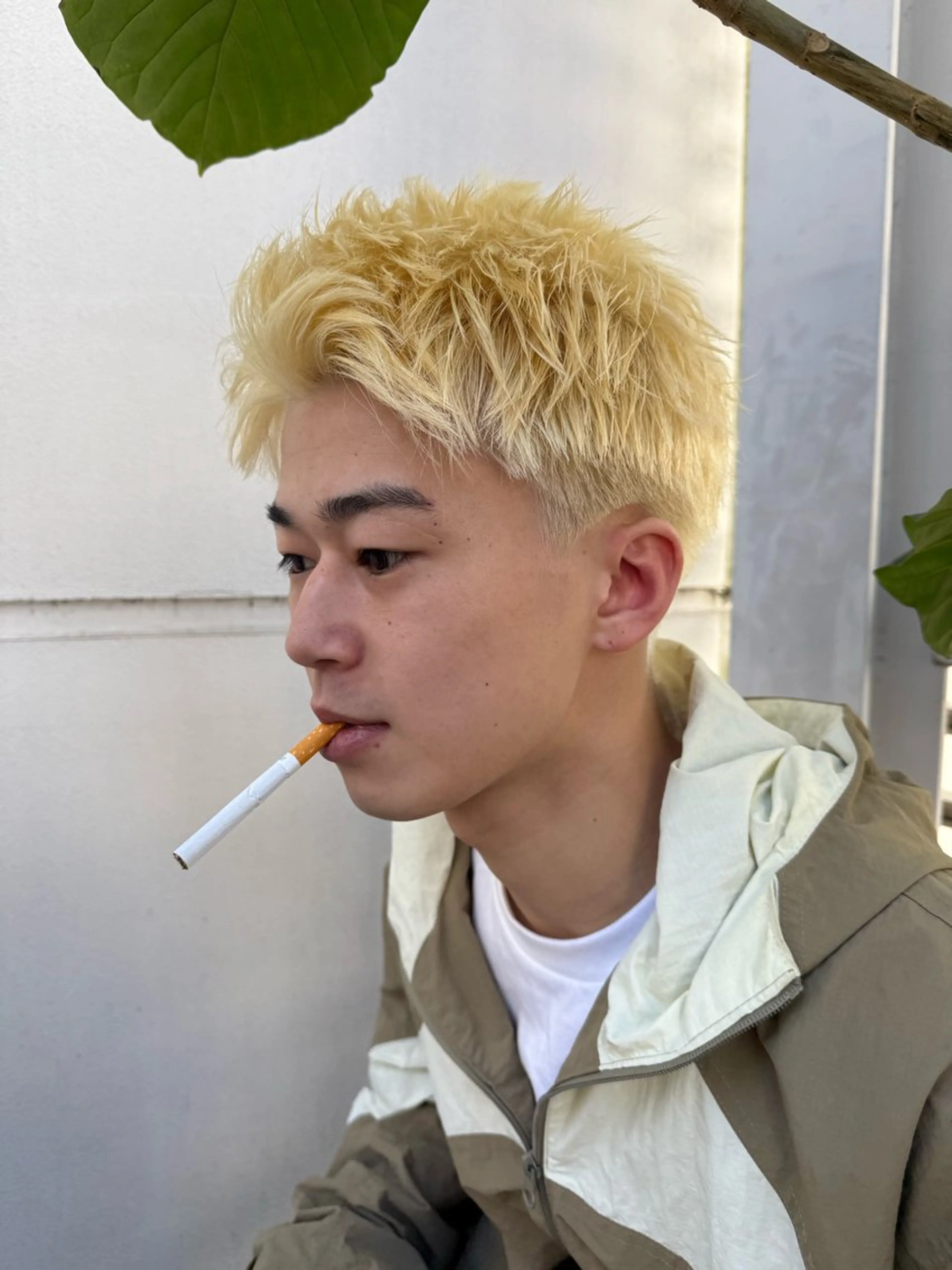 メンズ メンズブリーチ RITZY こうたのヘアスタイル