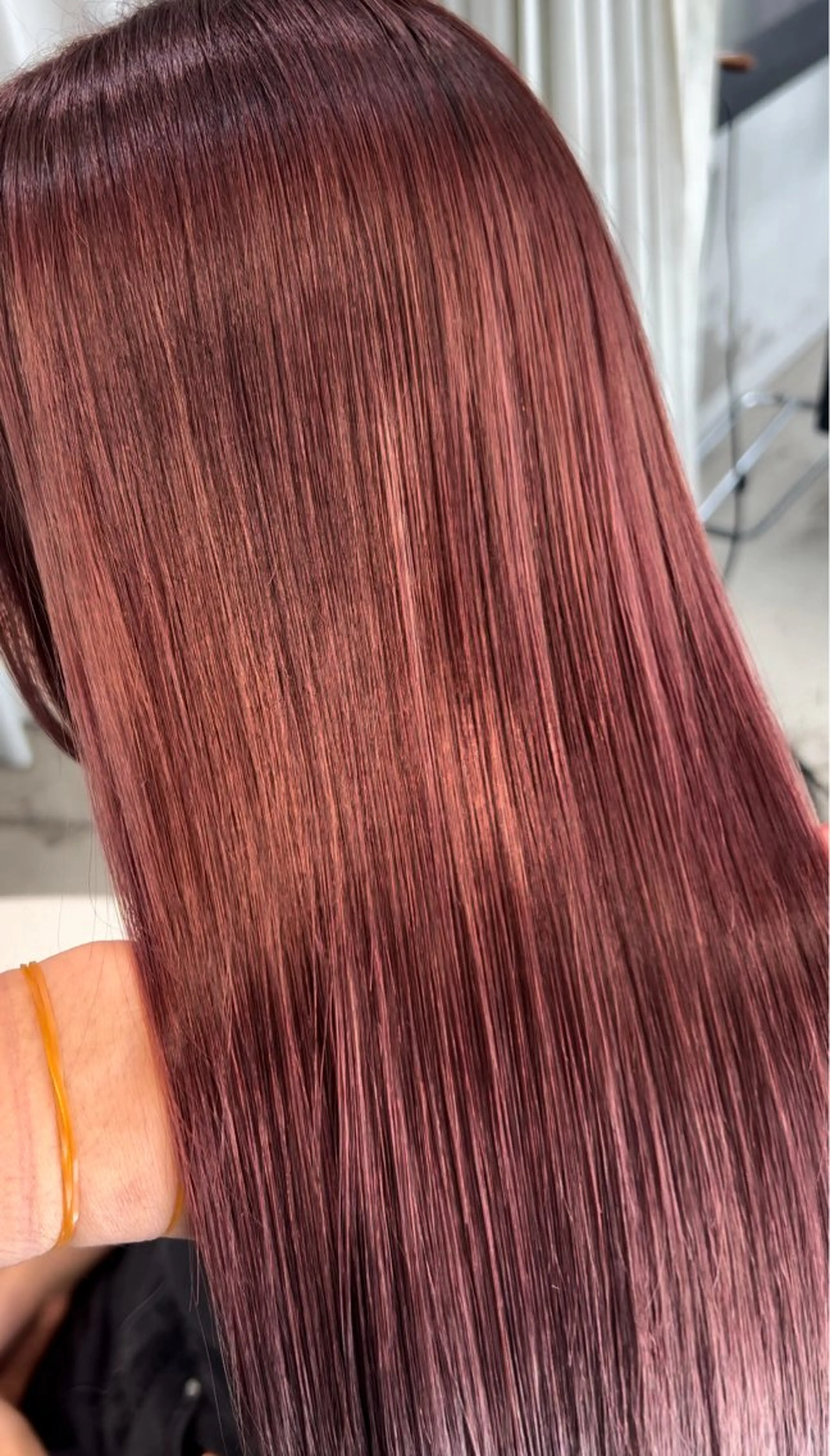 カラー ピンクカラー 二宮 陽太のヘアスタイル