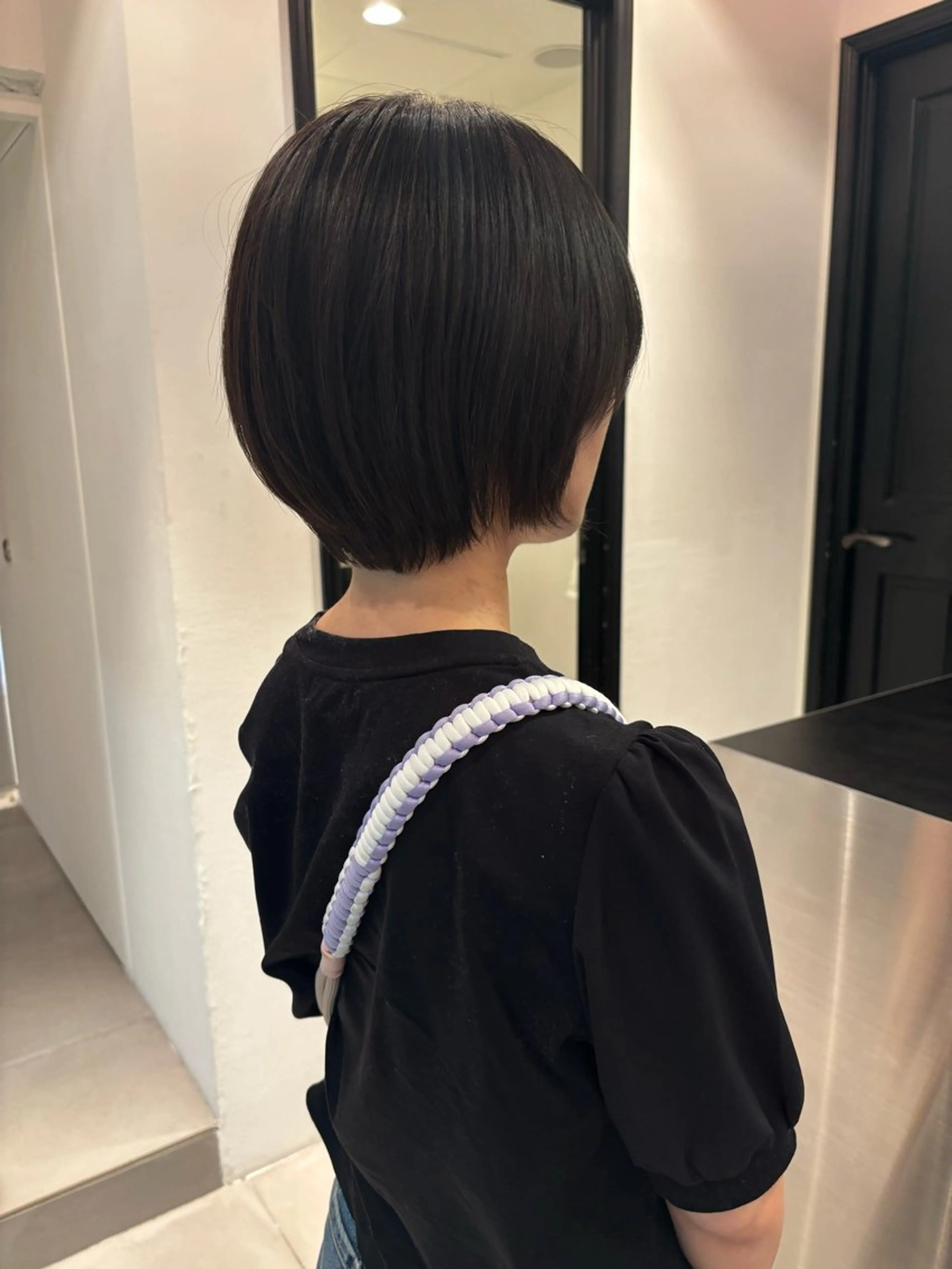 ショート riria/ボブ /ブラウンカラー🎀のヘアスタイル