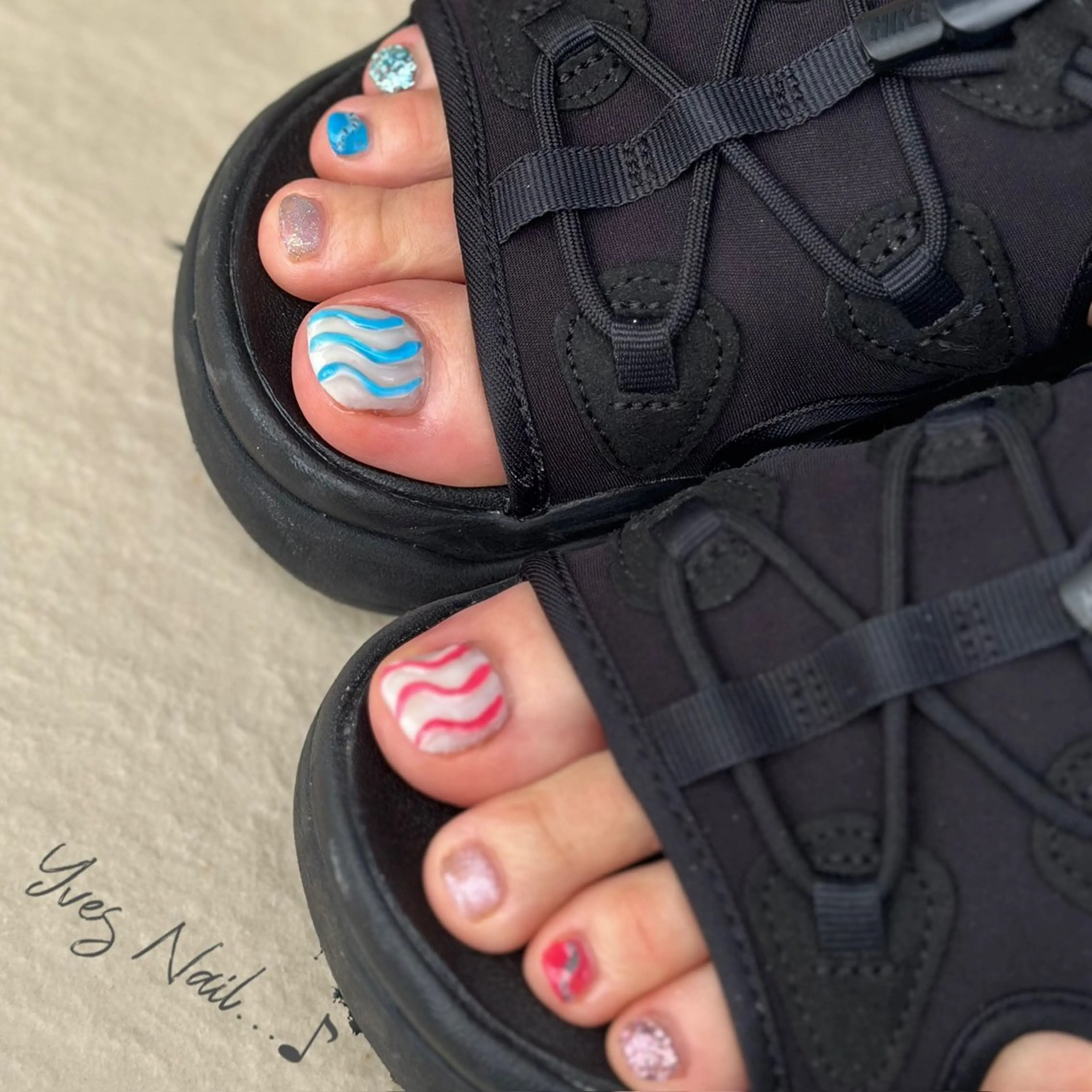 ネイル フットネイル kanno yのネイルデザイン