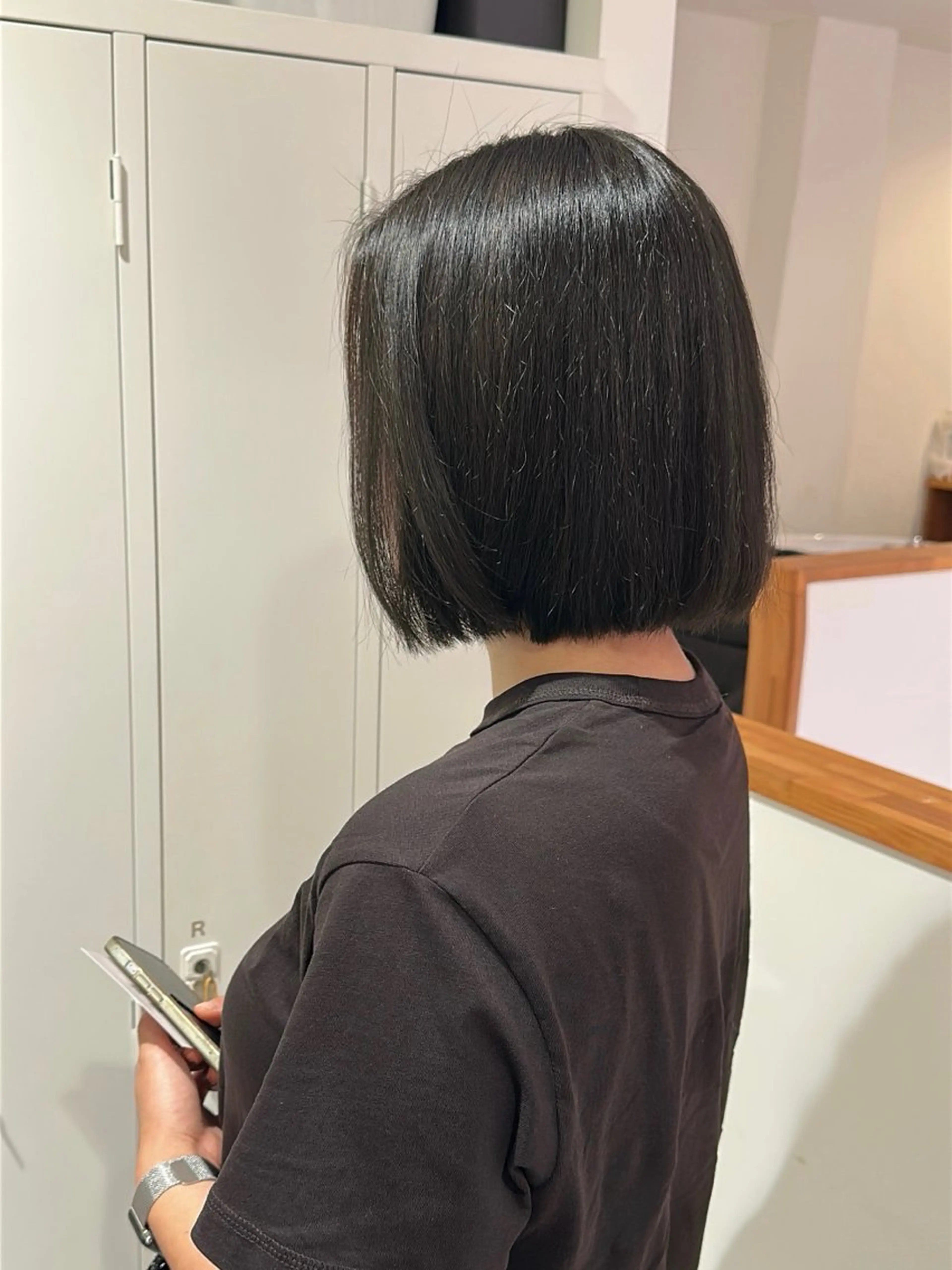 ミディアム ヘアカラー ツヤ感/透明感カラー /蟹江/harunaのヘアスタイル