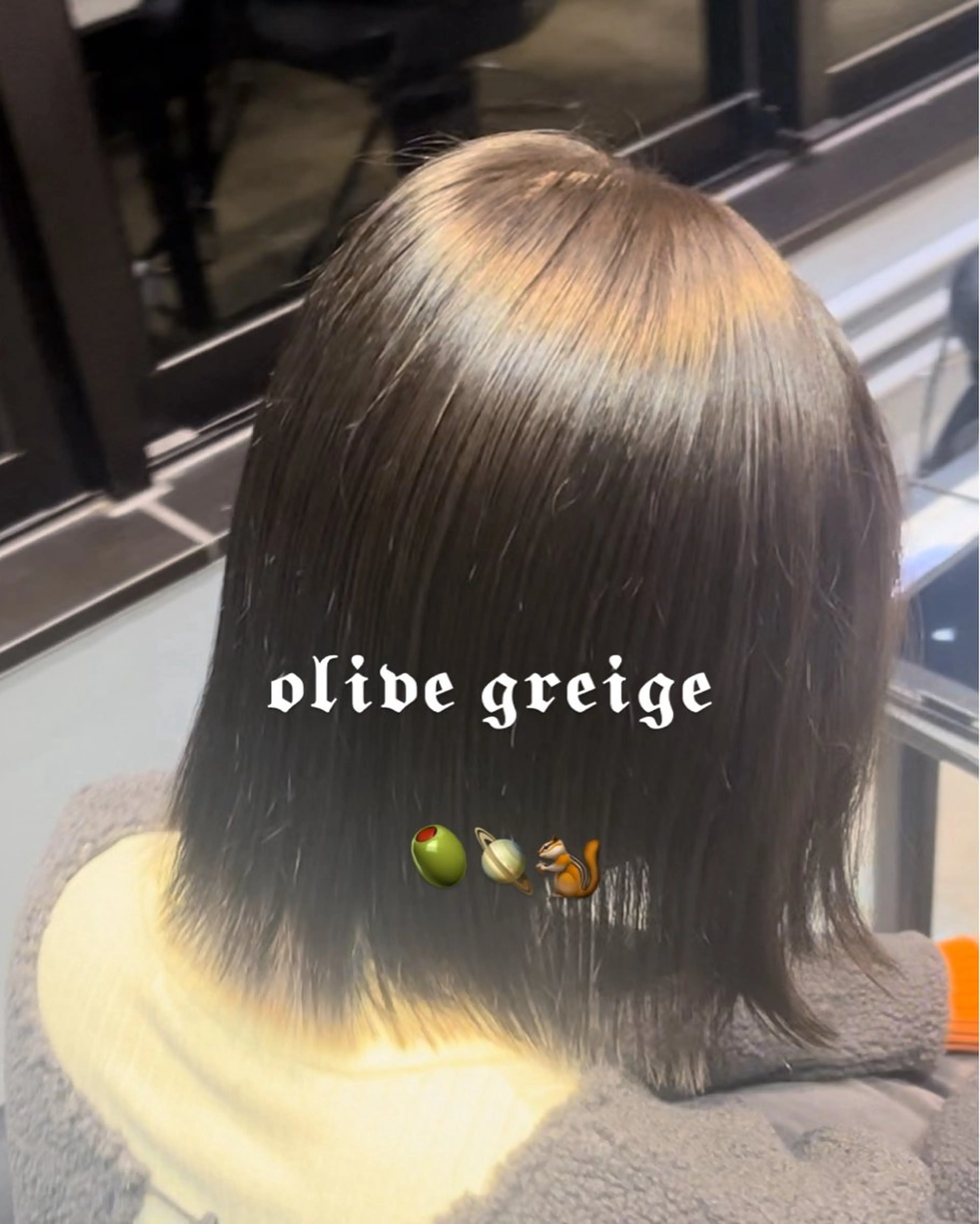 カラー Reve by Lond仙台所属・カットモデル無料 8000円ハイトーンのヘアスタイル